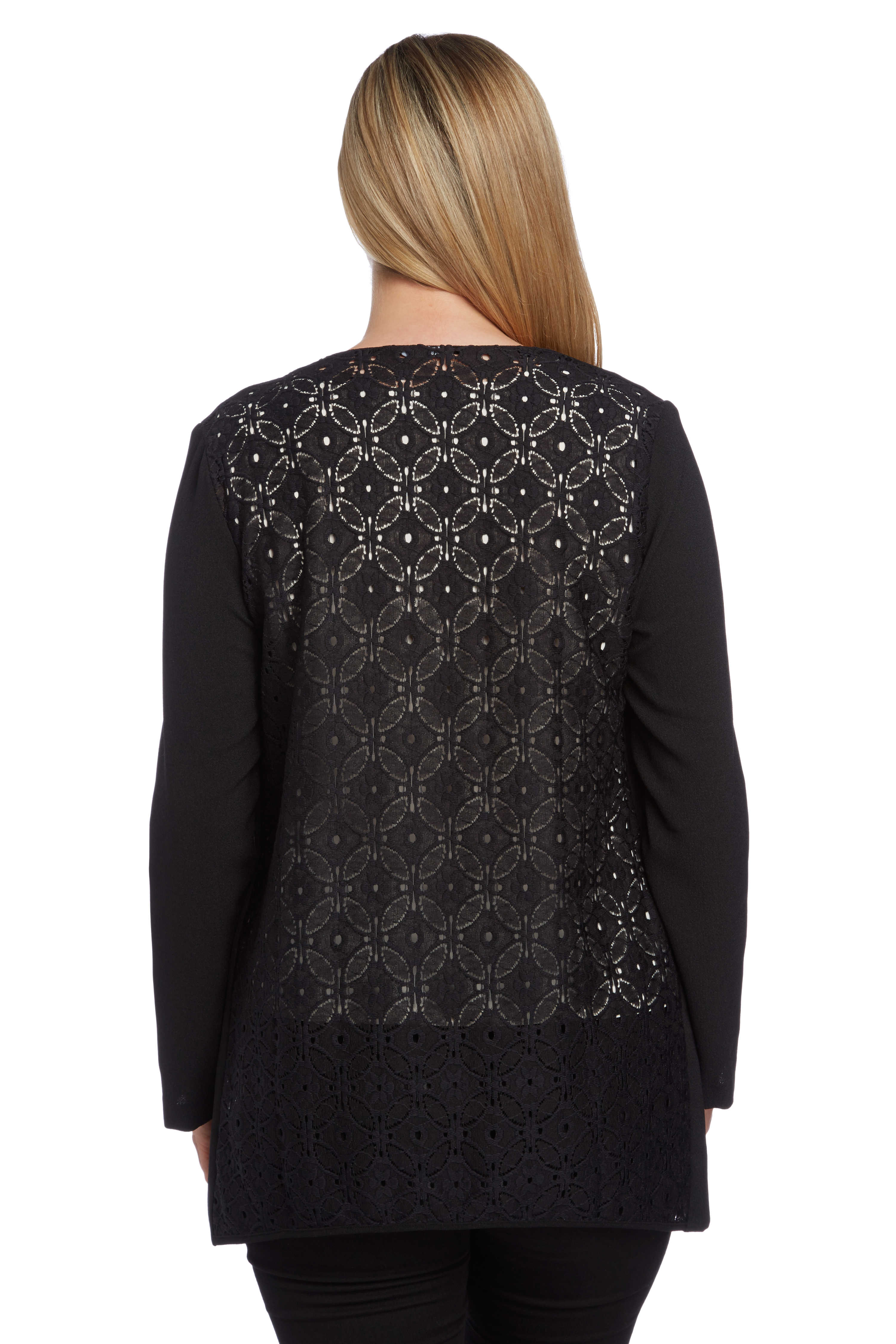lace back jacket