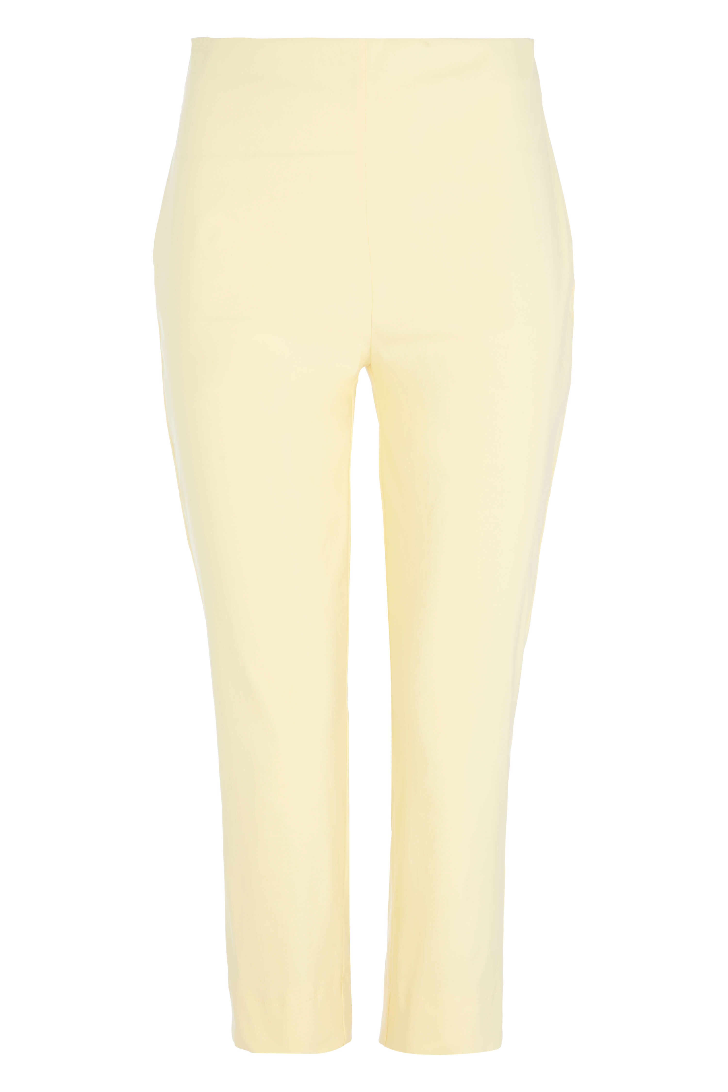 Lemon  Cropped Stretch Trouser, Image 4 of 4