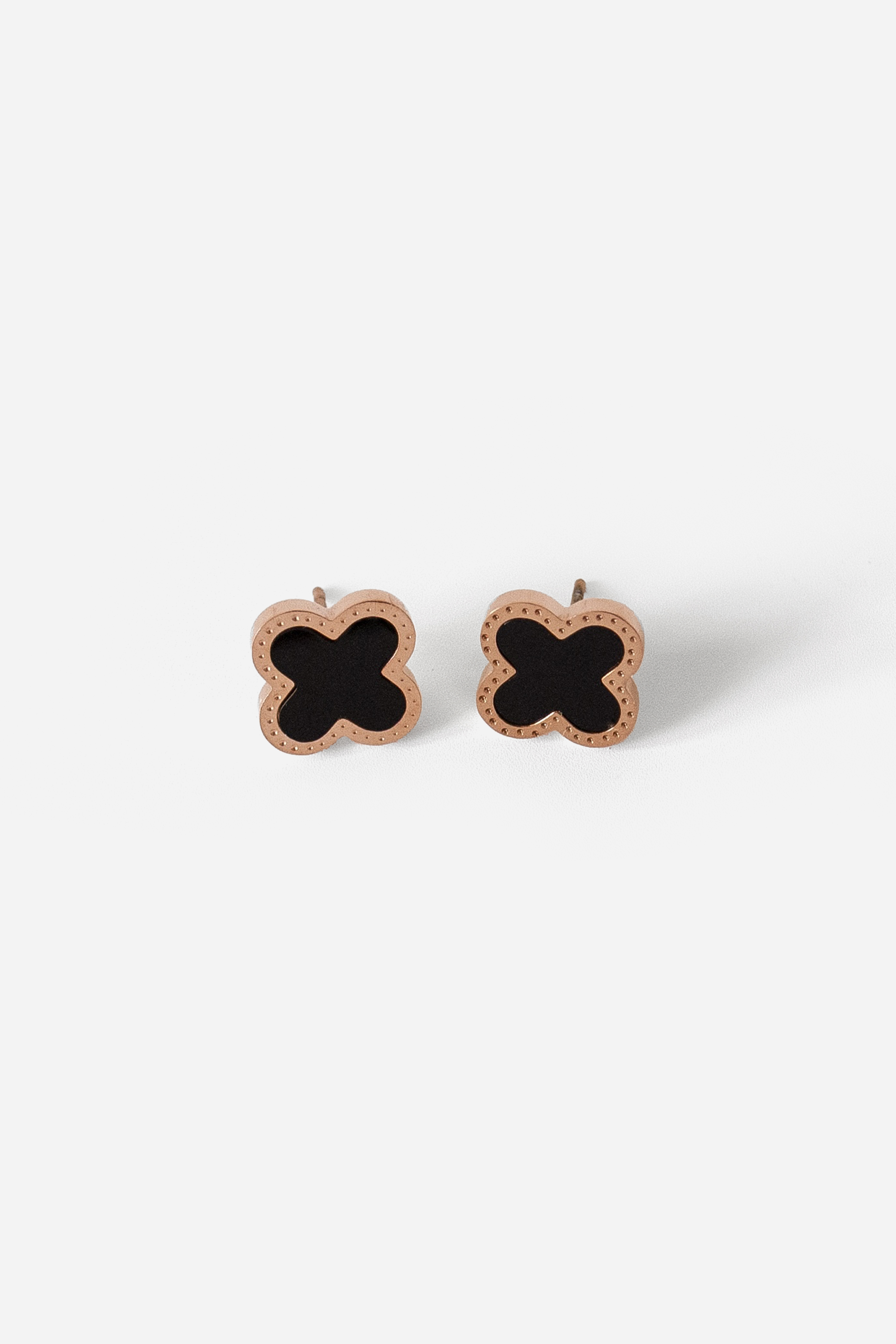 Rose Gold Chunky Clover Set, Image 3 of 3