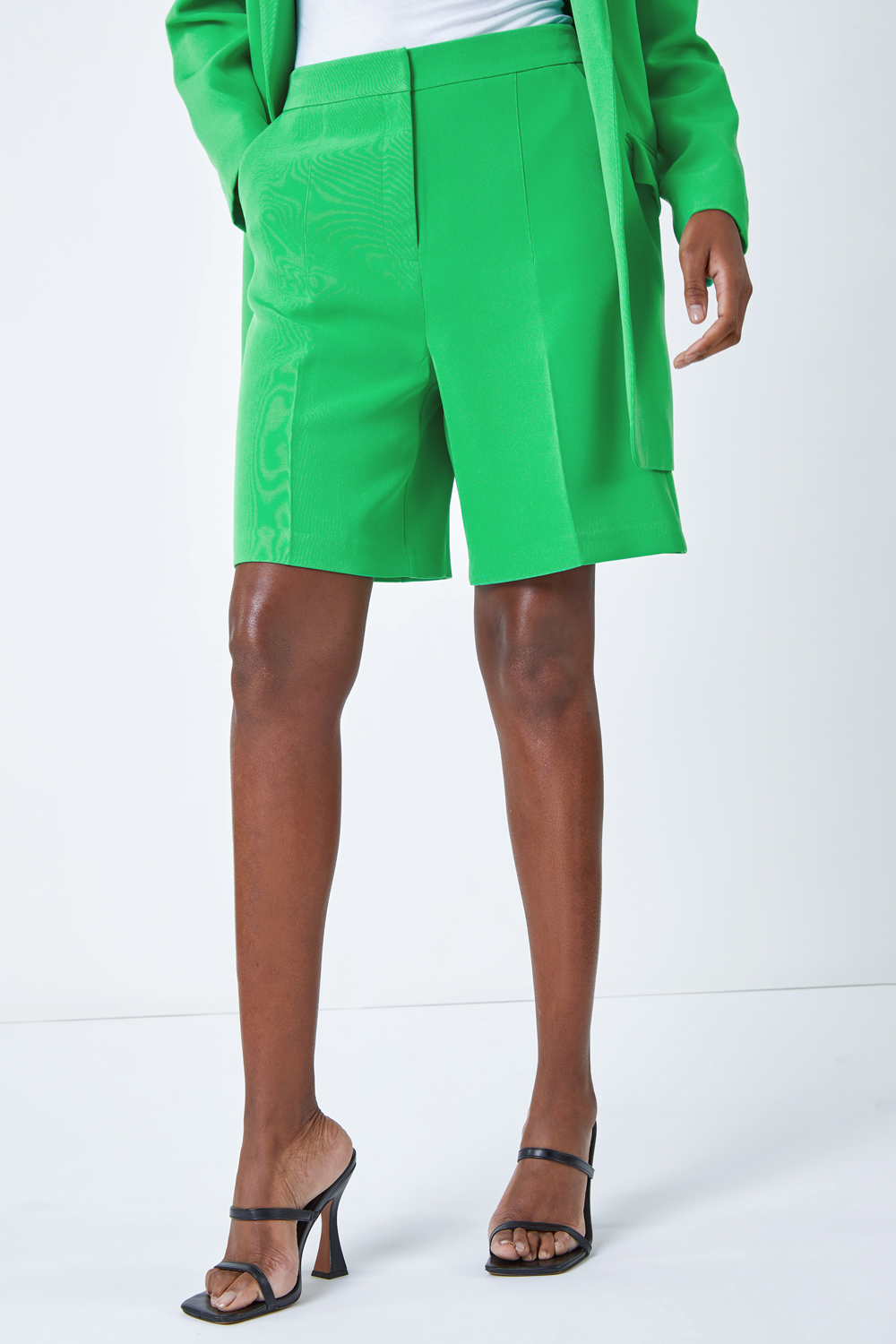 Jade Tailored Bermuda Shorts, Image 6 of 6