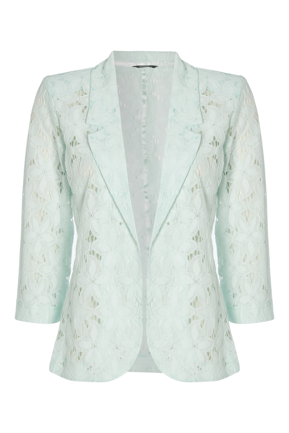 Floral Lace Jacket in Mint - Roman Originals UK