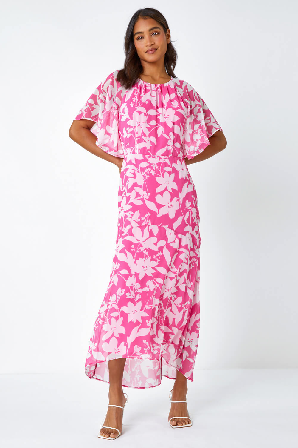 Junie Pink Lace Floral Mini Dress, | Shop Mini Dresses by Beginning Boutique
