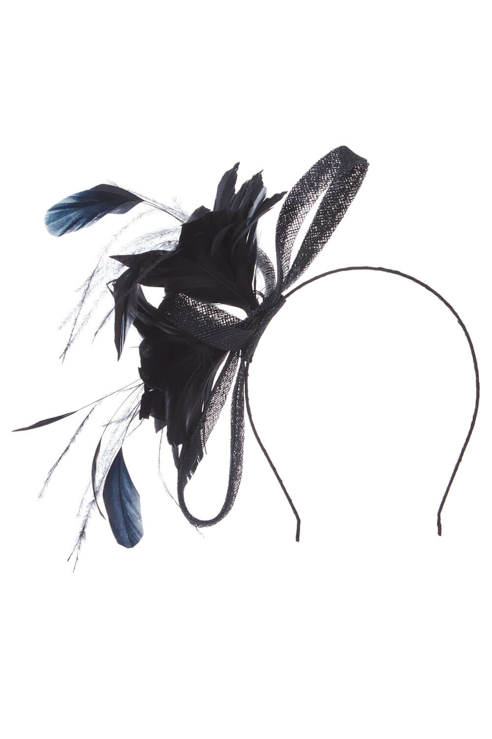 Loop and Feather Band Fascinator