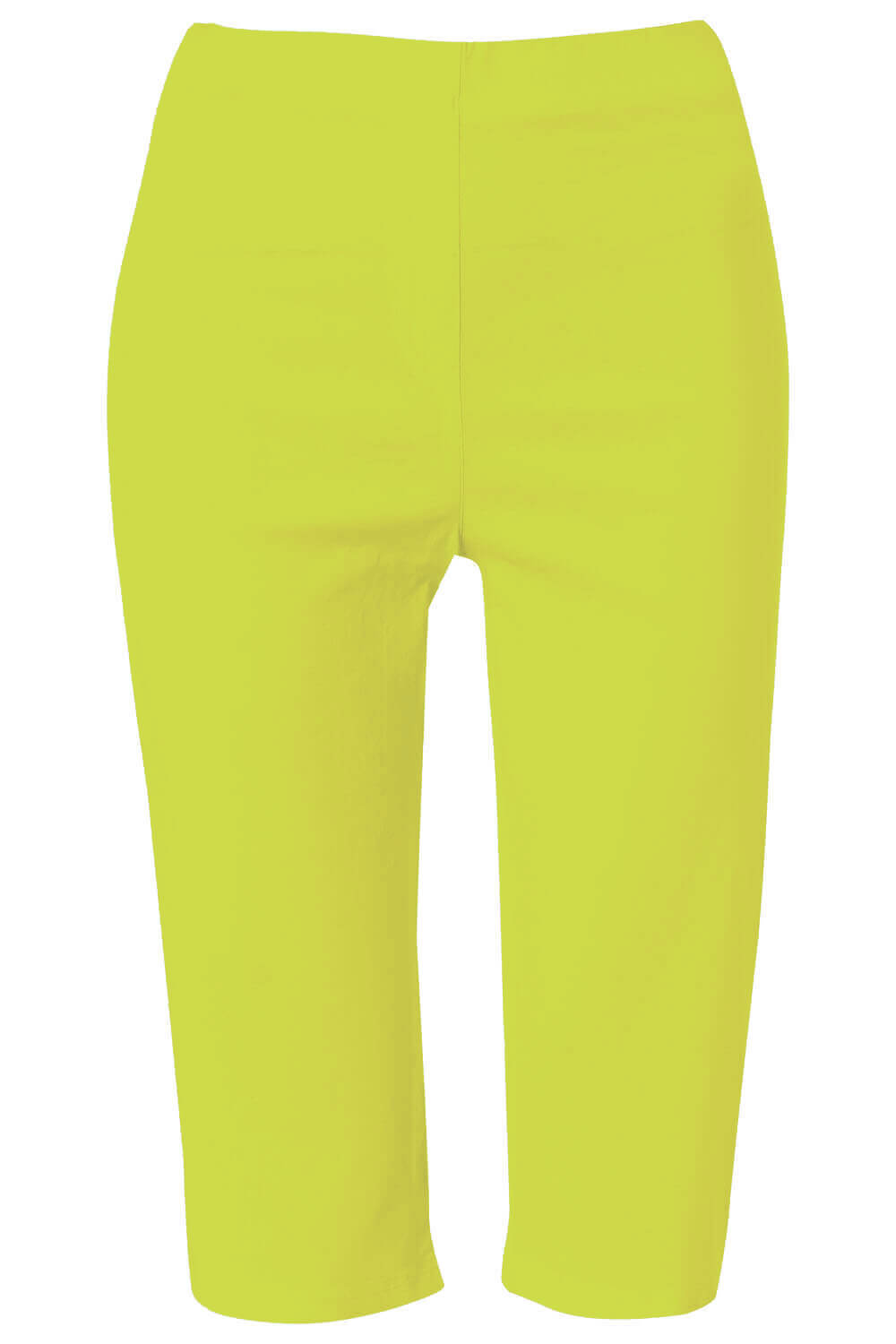 Lime Stretch Knee Length Shorts, Image 6 of 6