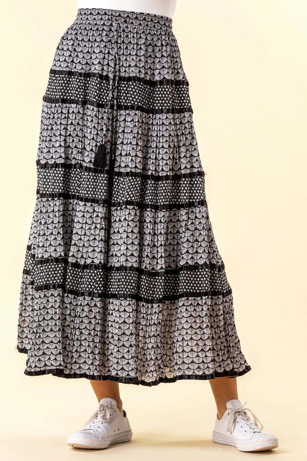 layered maxi skirt pattern