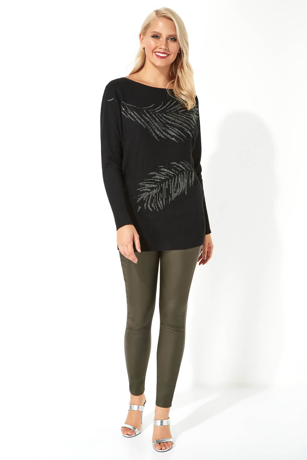 Feather Batwing Jumper 