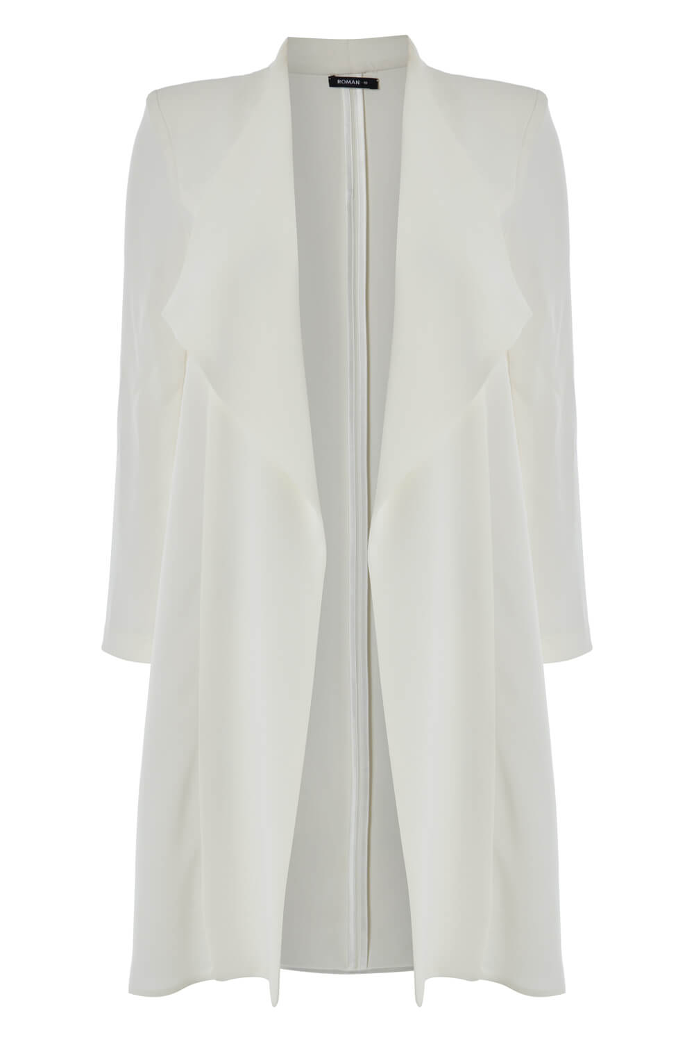 Womens J.ING Coats & Jackets  Melodie Ivory Longline Duster ⋆ Votefredtovar