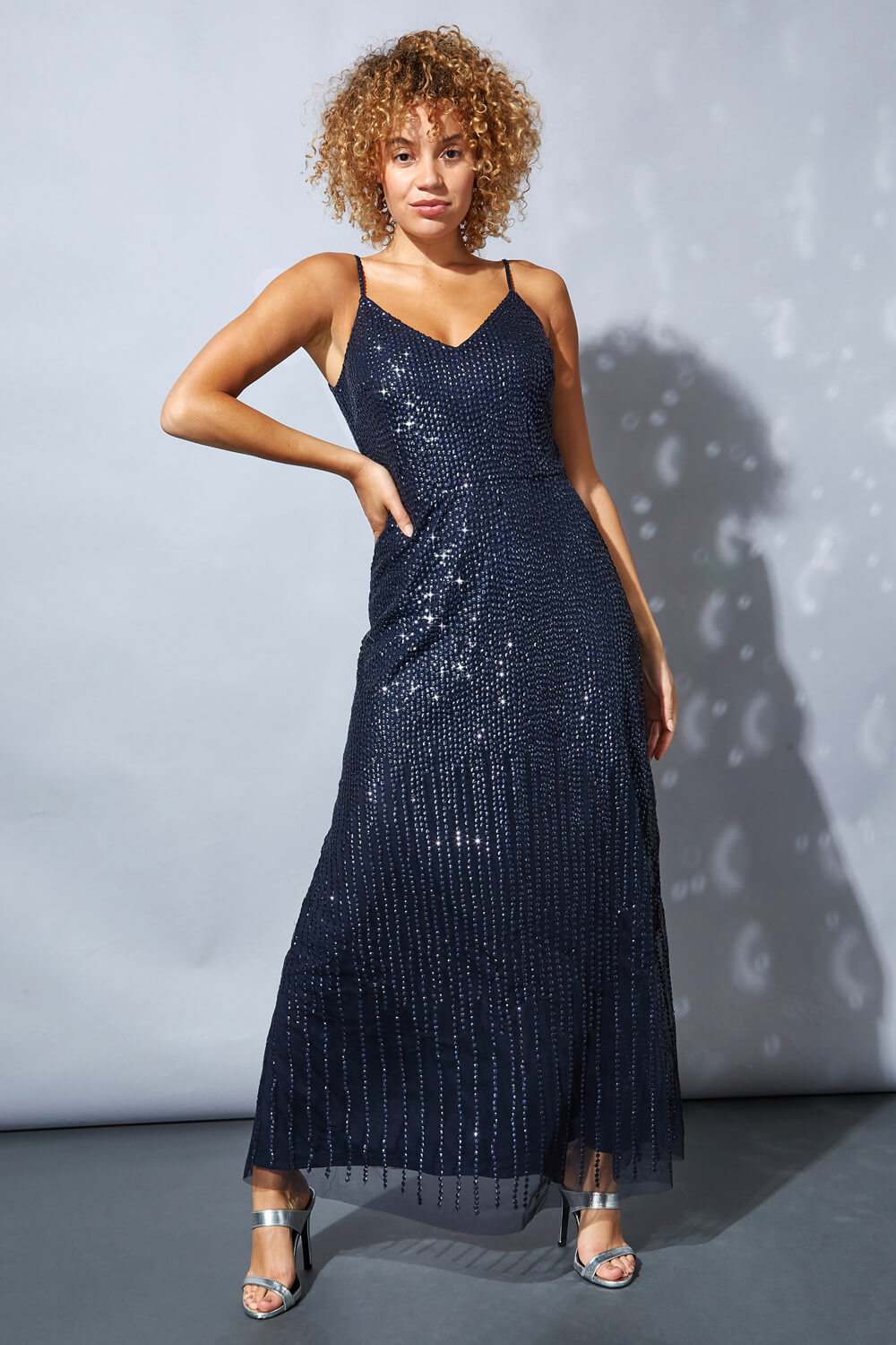 Sequin Maxi Gown