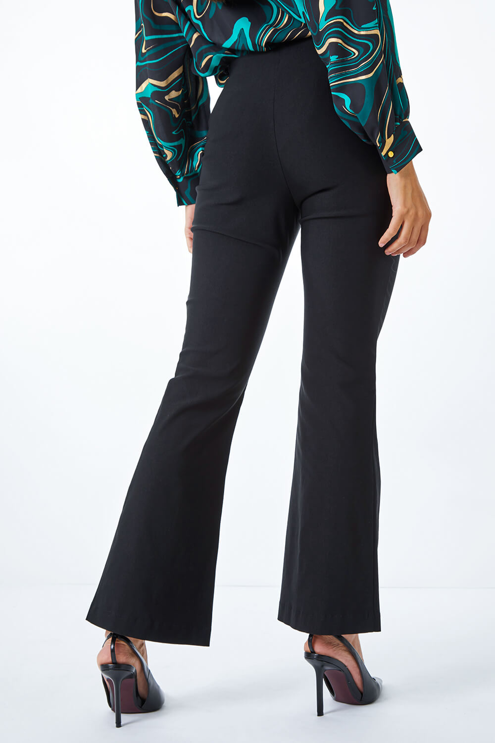 Buy Black Trousers & Pants for Women by Defacto Online | Ajio.com