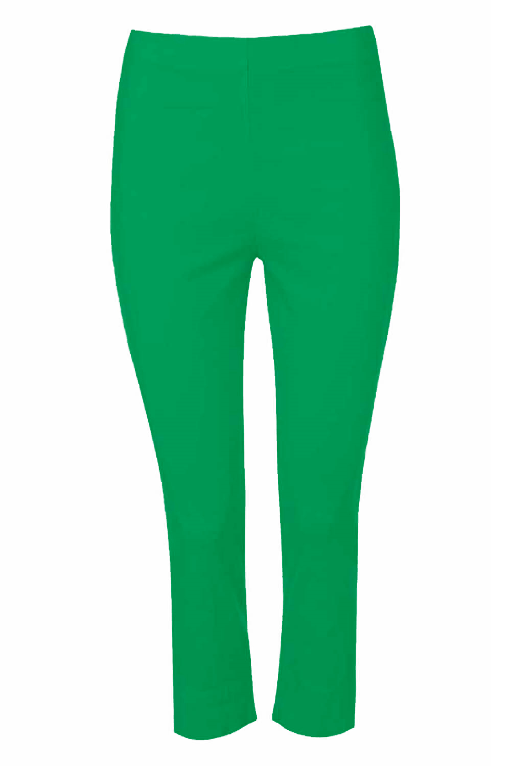 Green Cropped Stretch Trouser, Image 4 of 5