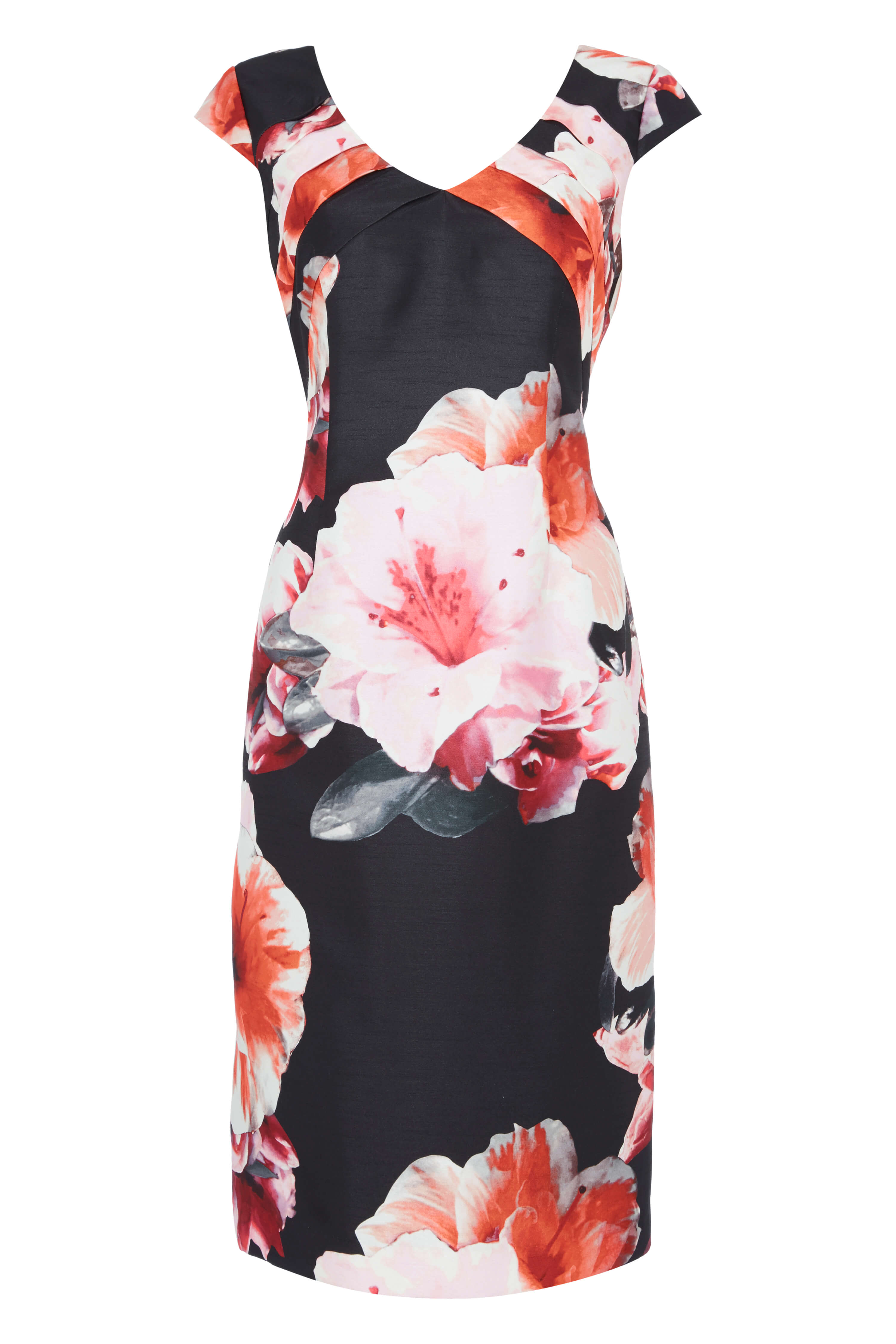 PINK Online Exclusive Pleat Detail Floral Dress, Image 4 of 4