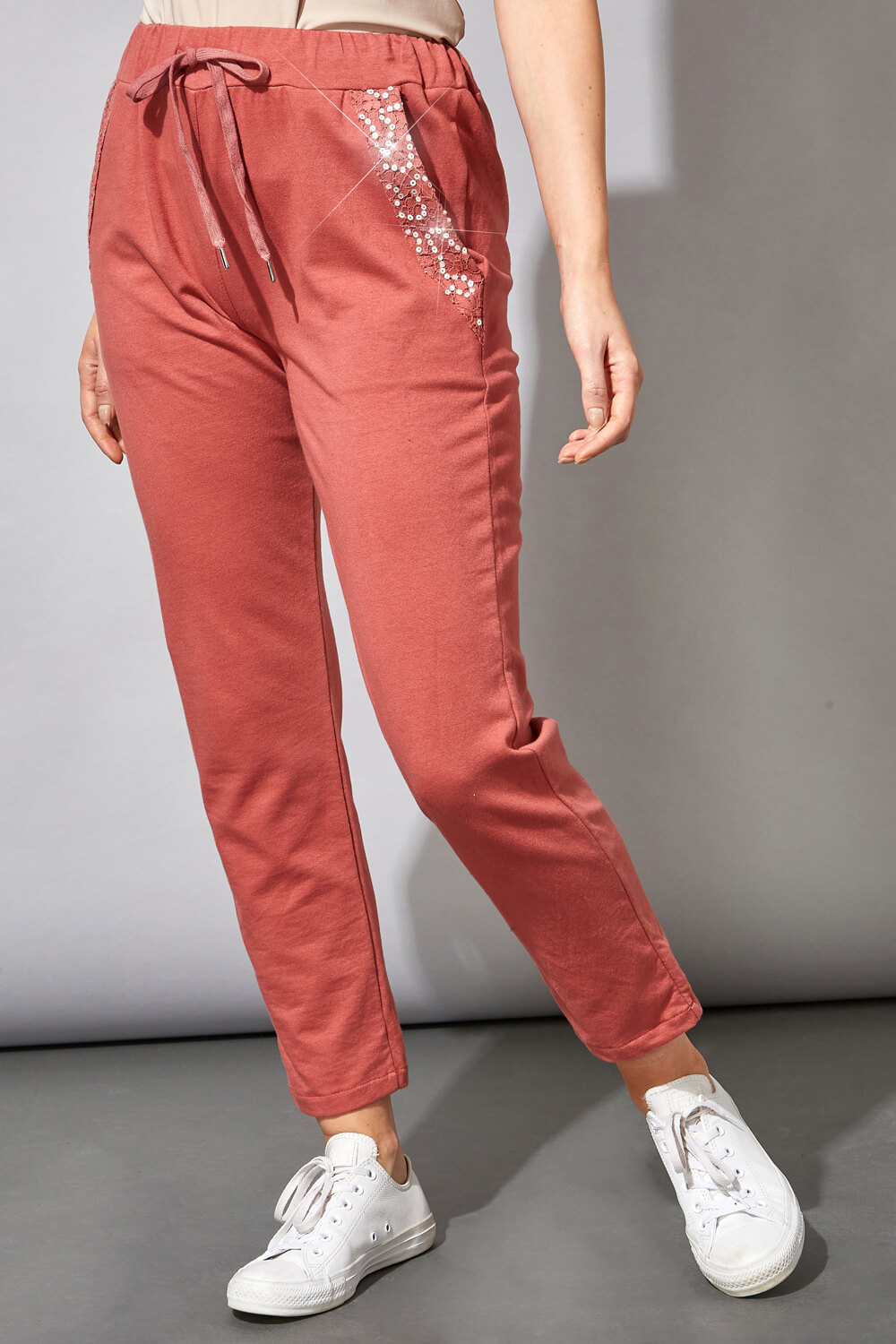 Sequin Pocket Lounge Trousers