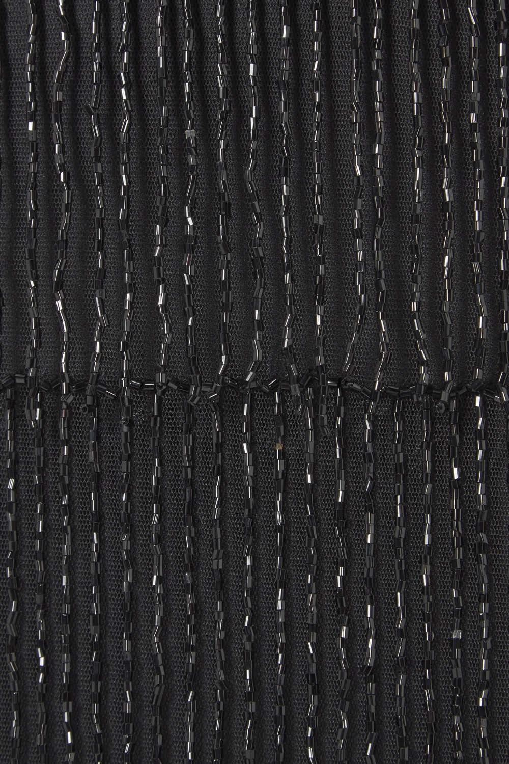 Black Dusk Fringe Beaded Flapper Dress, Image 5 of 5