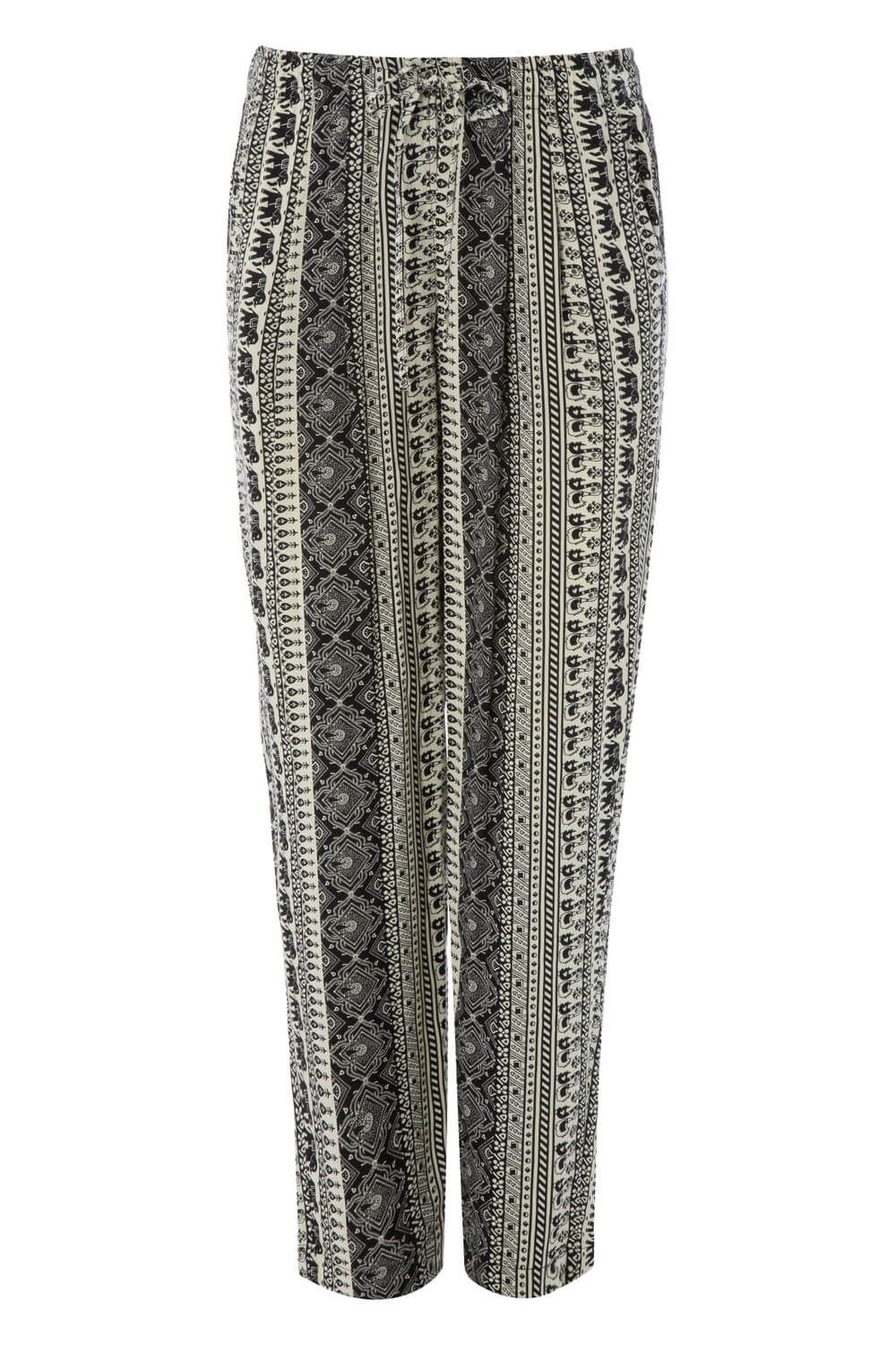 Multi  Aztec Tapered Trouser, Image 4 of 4