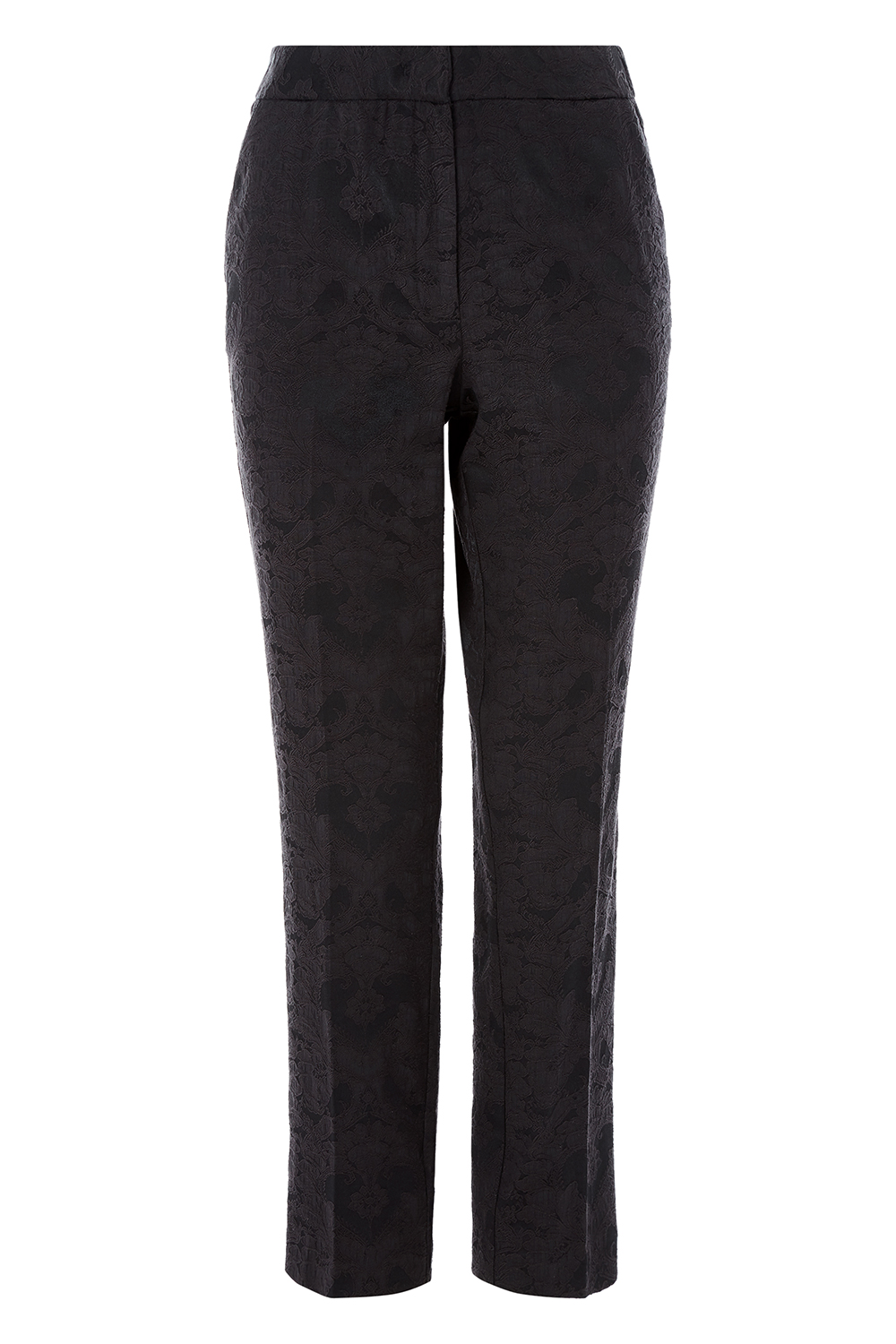Tailored TiePrint Jacquard Trousers Black  Etro Womens Trousers   Campbell EC
