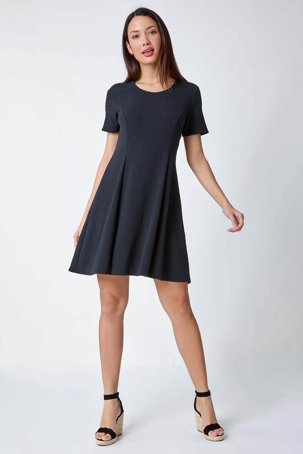 Luxe Stretch Pannelled Dress
