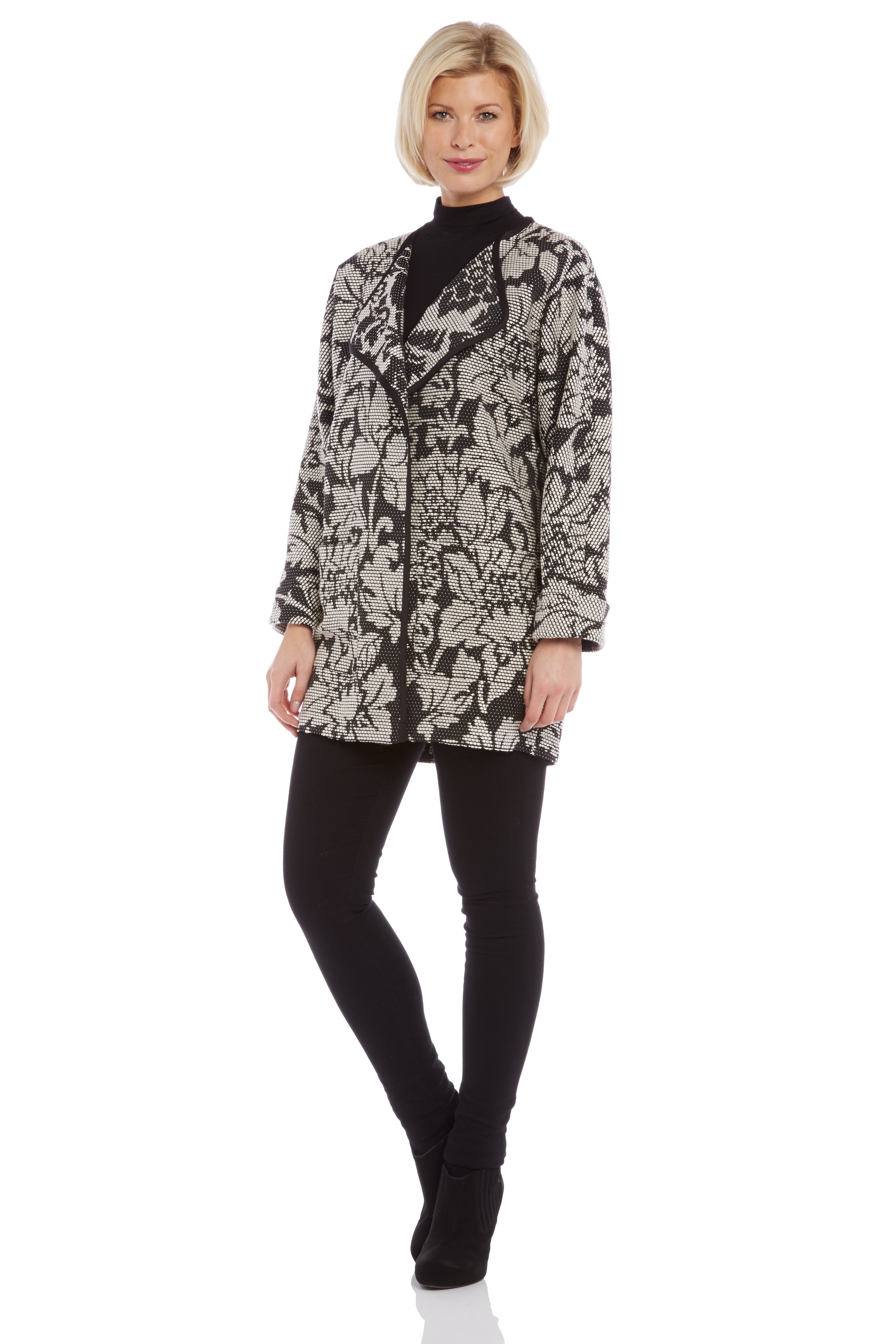 floral waterfall jacket