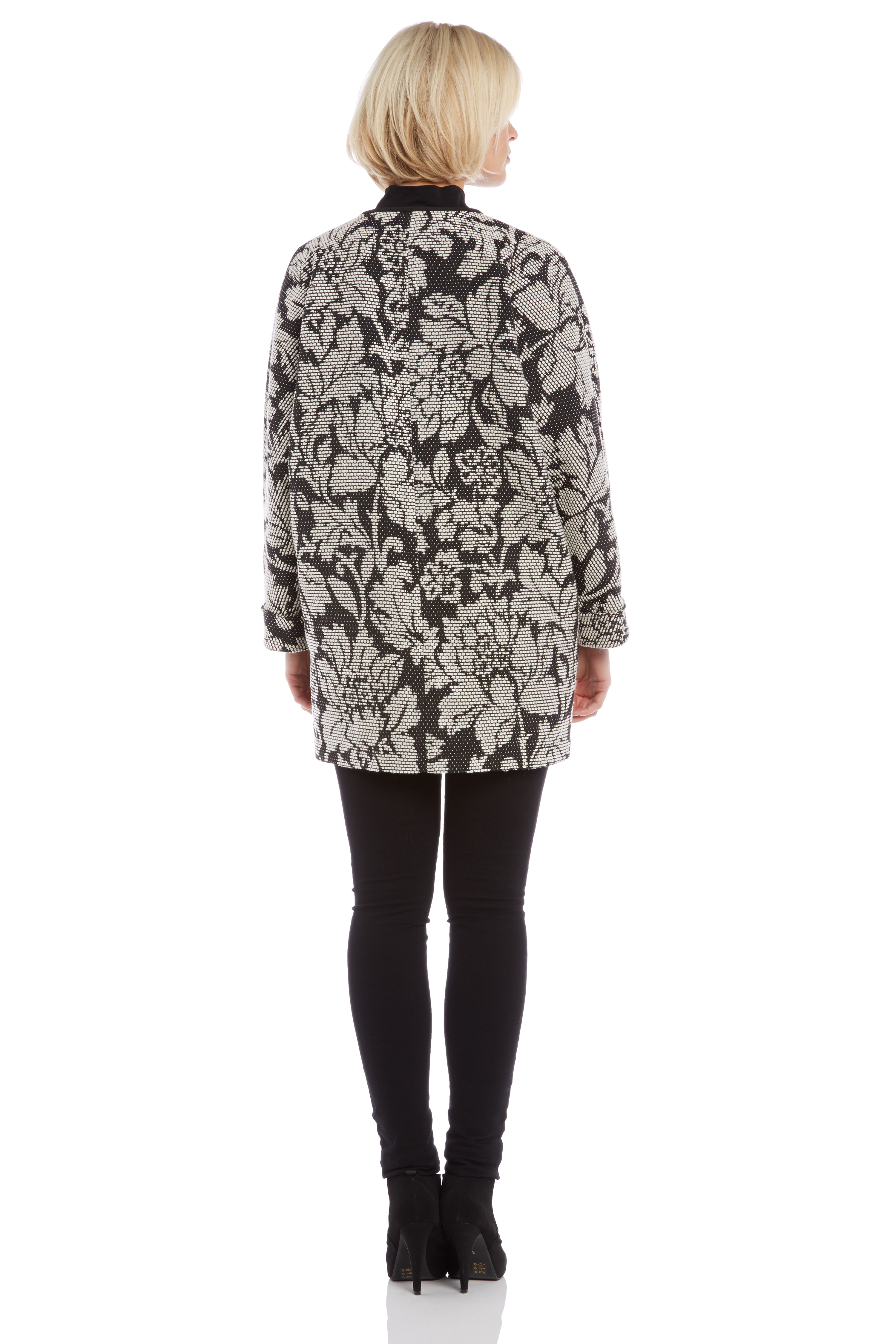 floral waterfall jacket