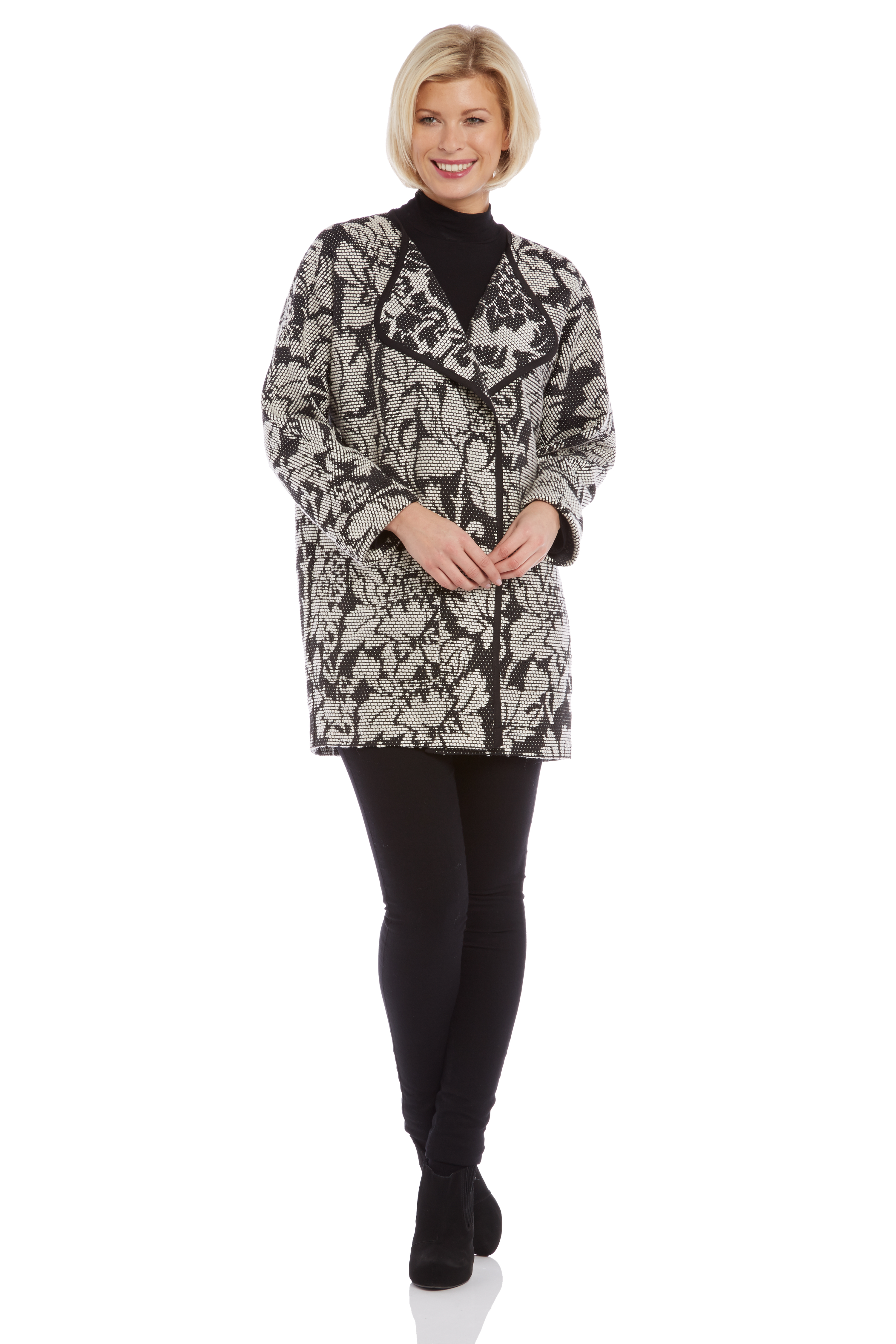 floral waterfall jacket