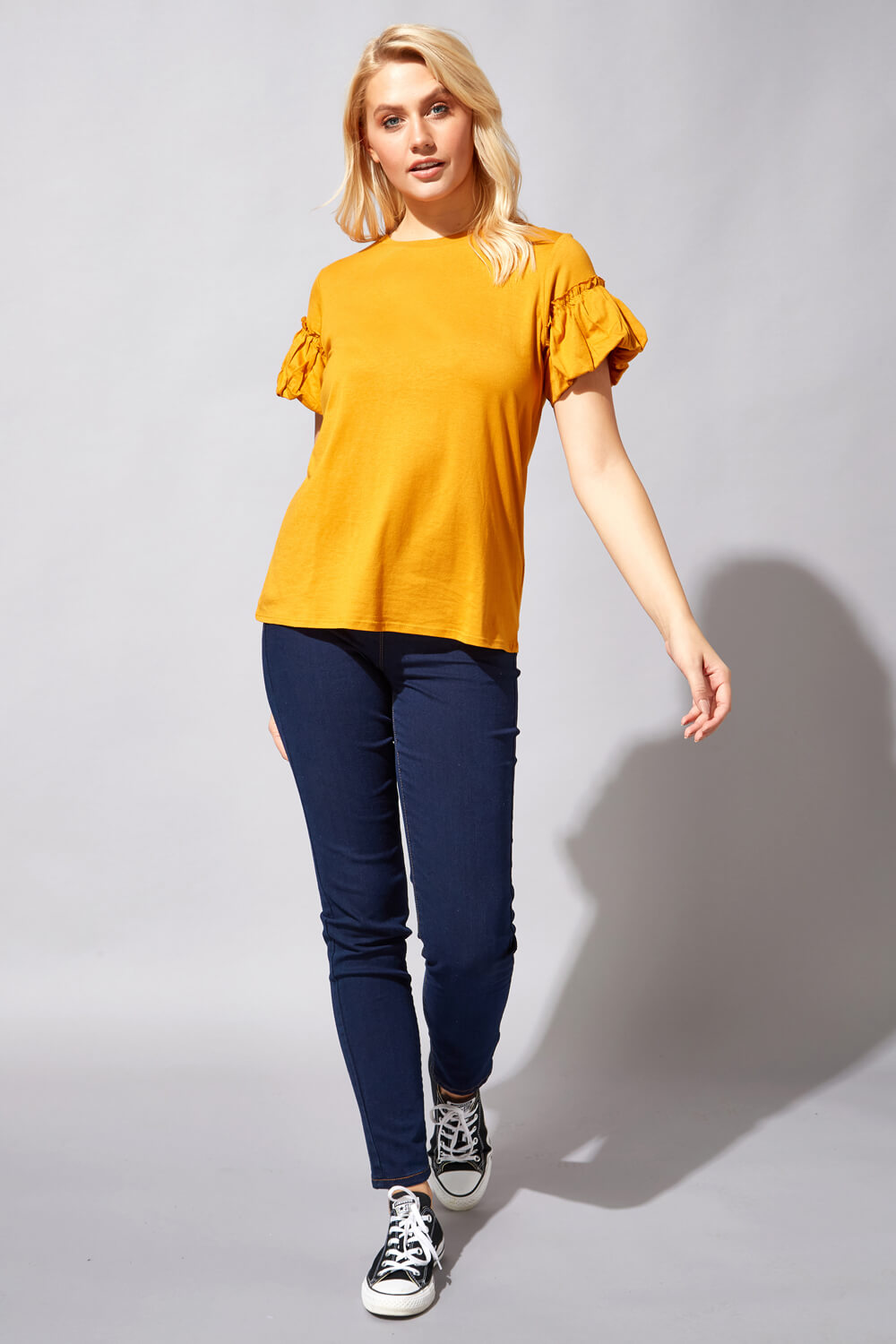 Amber Frill Puff Sleeve T-Shirt, Image 2 of 4