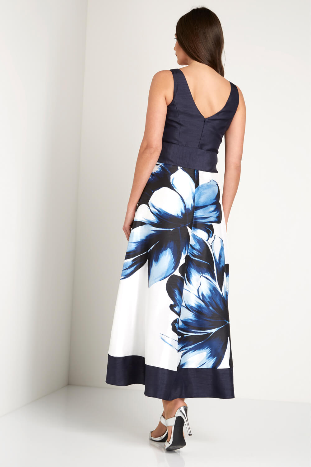  Floral Placement Maxi Dress, Image 3 of 4