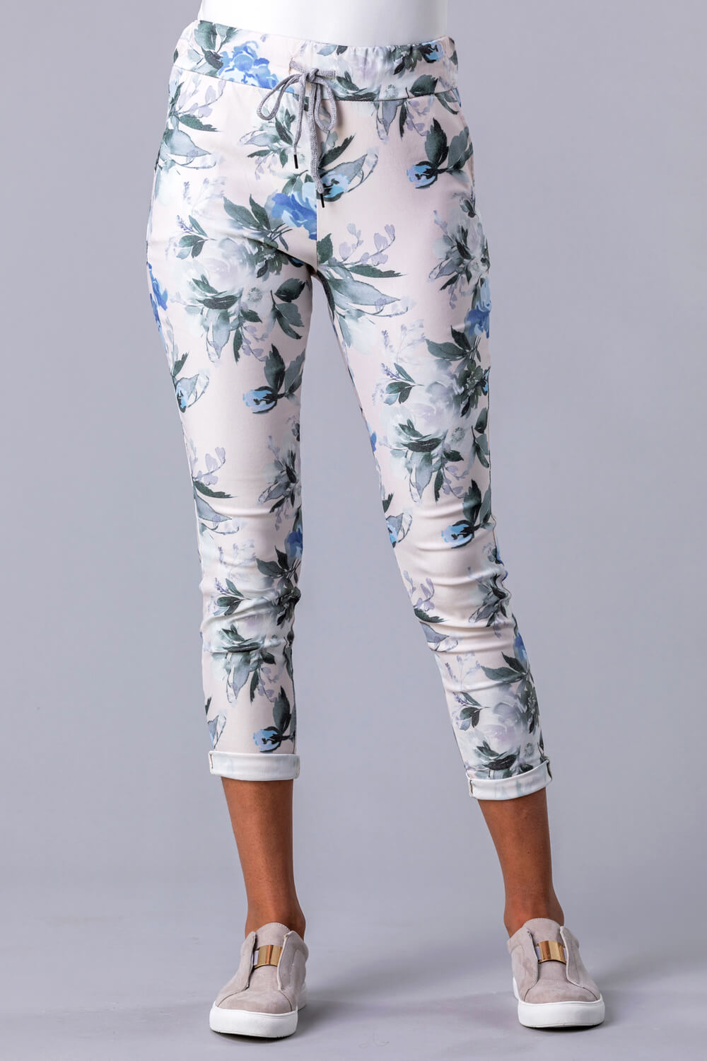 Floral Stretch Lounge Jogger