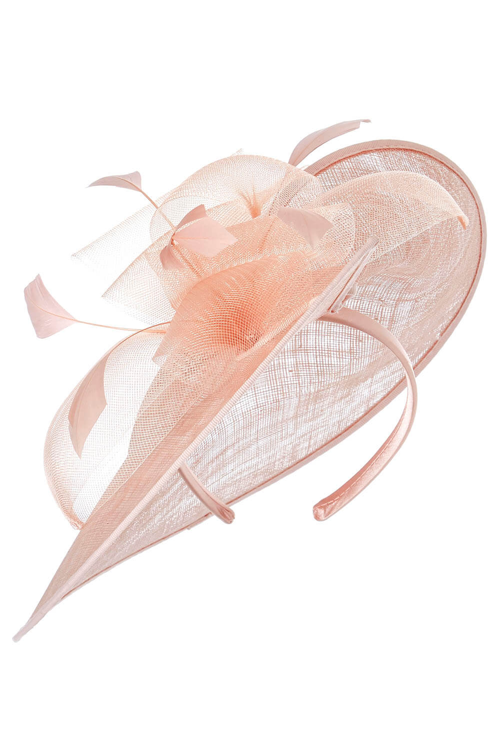 Feather Detail Disc Fascinator
