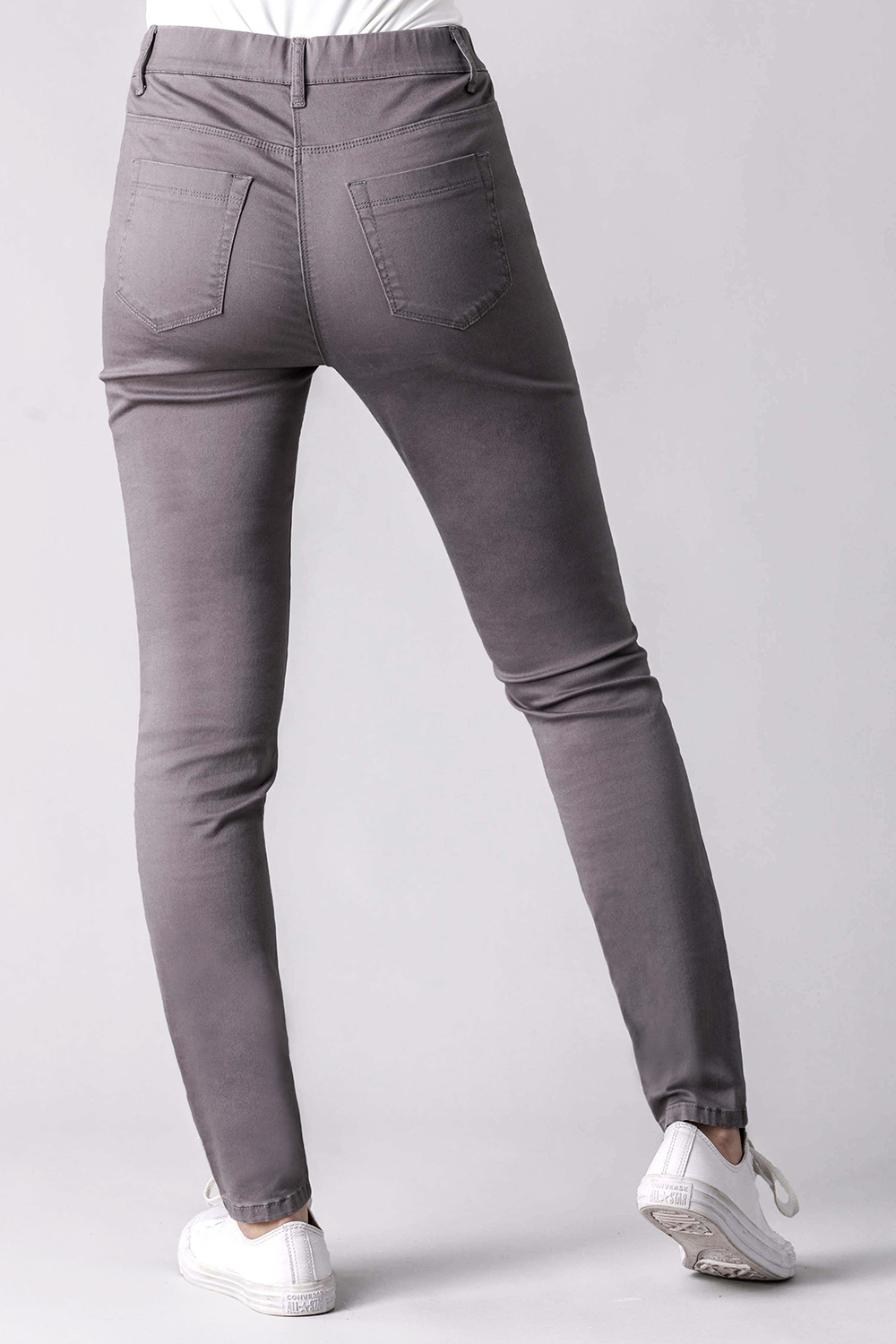 Ex Designer Ladies Bosvenning Grey Jeggings Womens Jeans (18, Grey) :  : Fashion