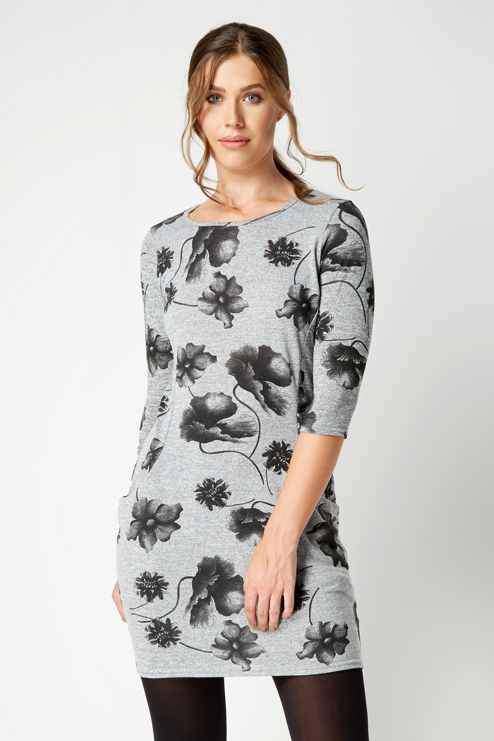 grey tunic dress uk