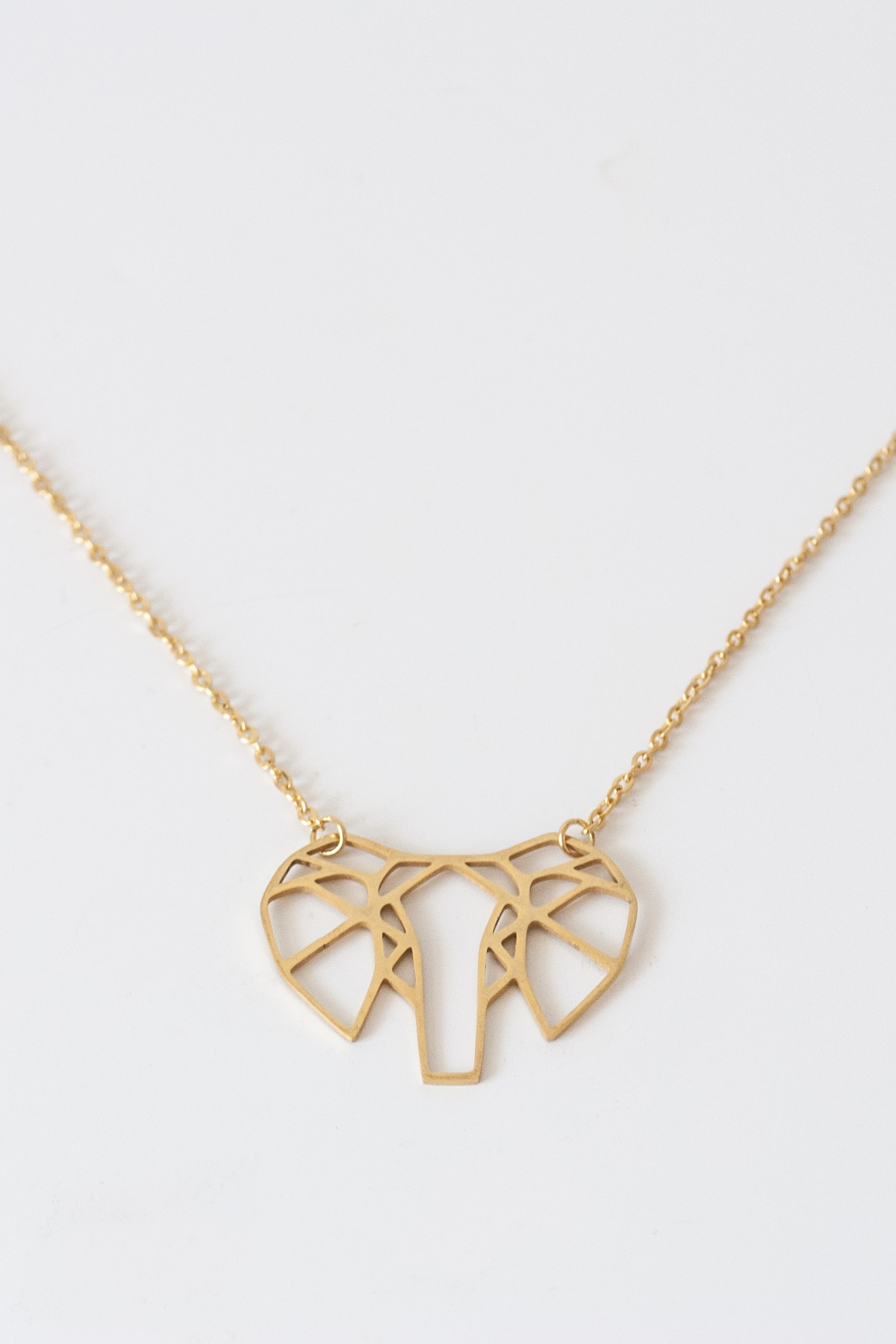  Origami Elephant Necklace