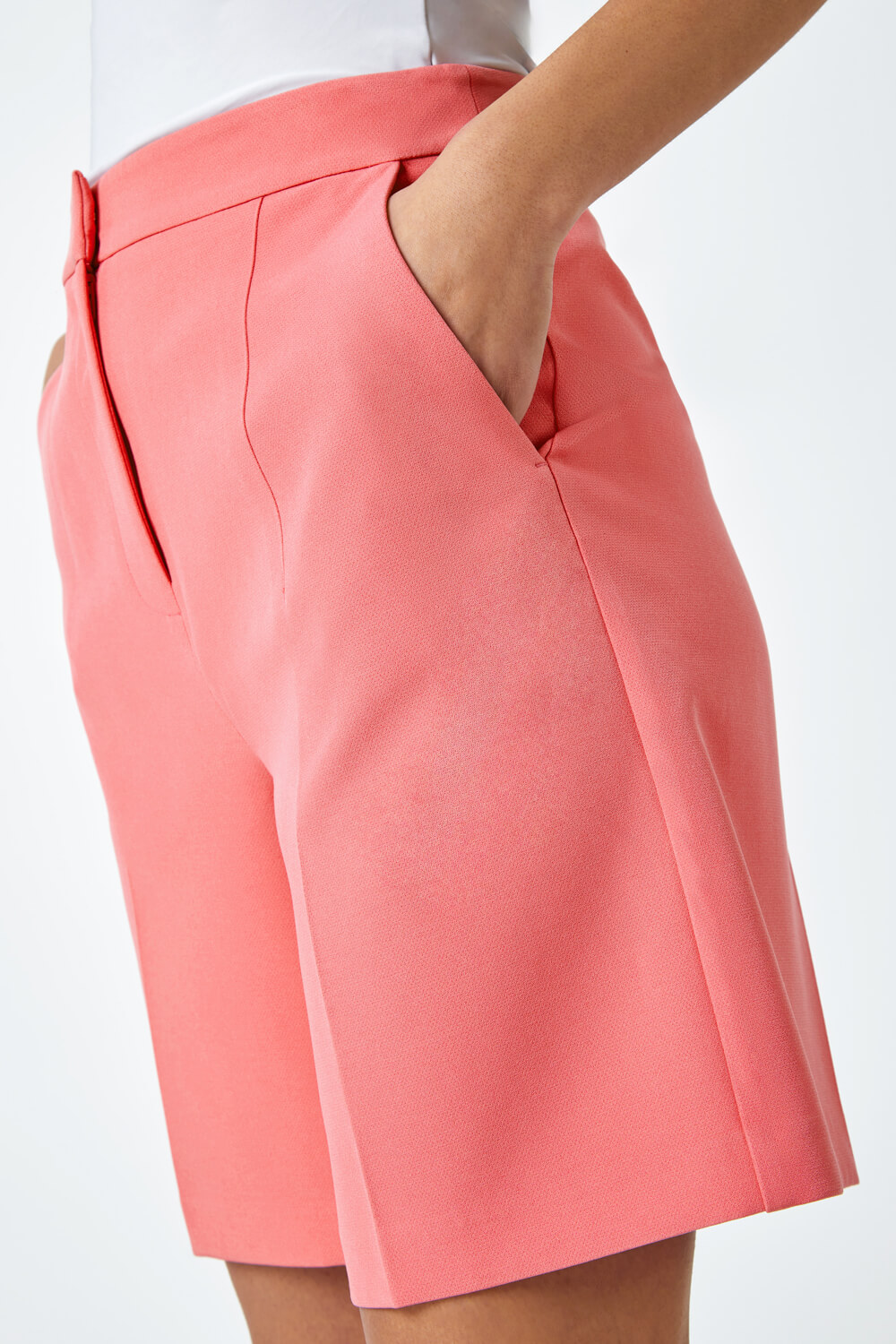 CORAL Tailored Bermuda Shorts, Image 5 of 5
