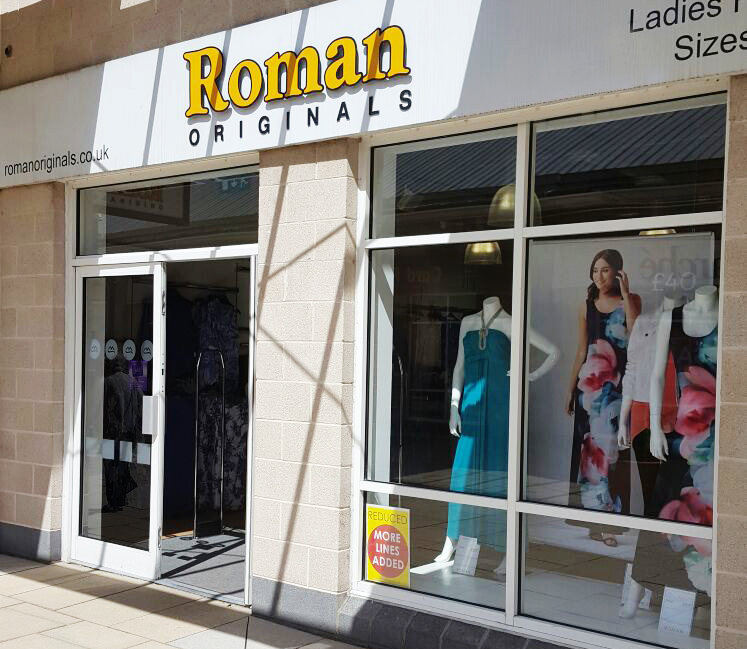 Roman originals outlet address