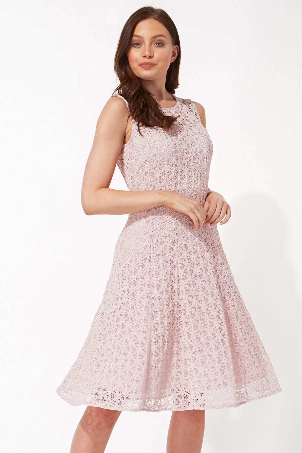 roman pink dress