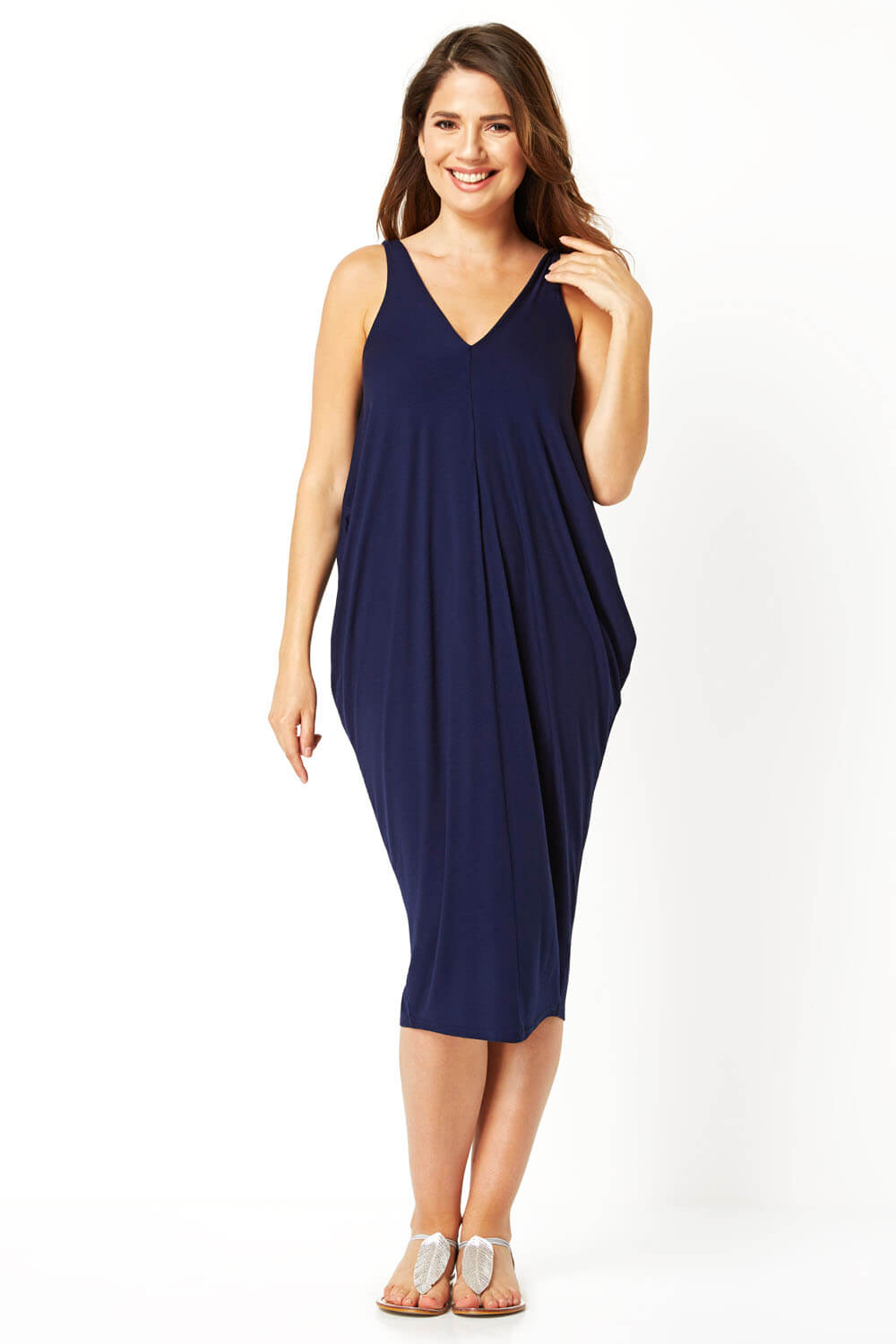  Jersey Slouch Dress, Image 2 of 5