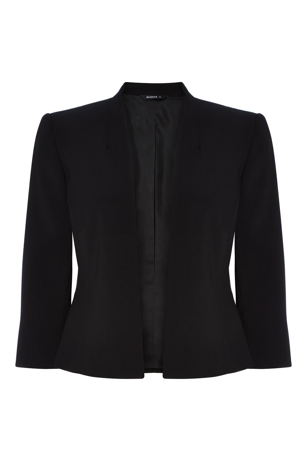 Rochette Smart Jacket in Black - Roman Originals UK