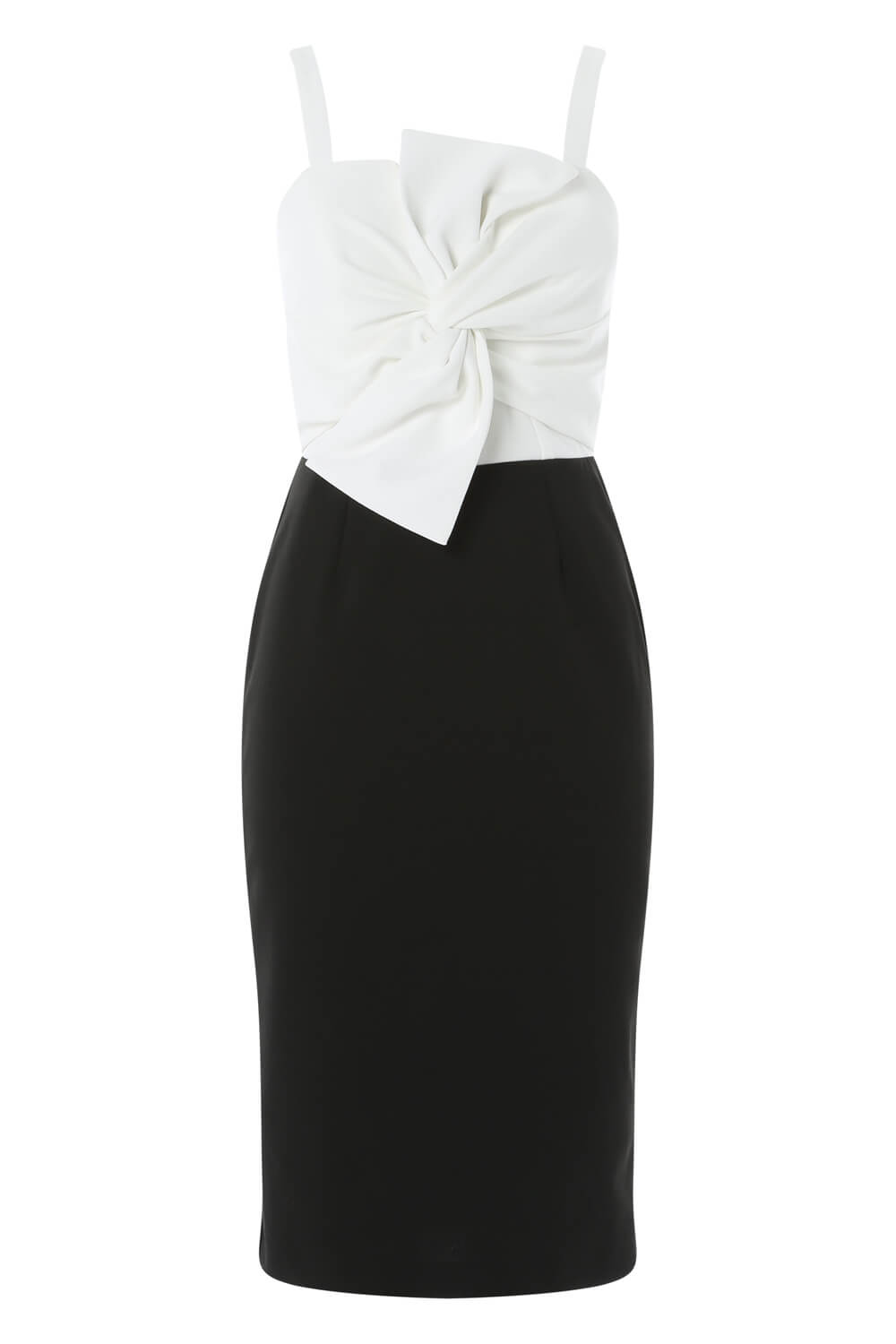 Black Bow Detail Dress, Image 5 of 5