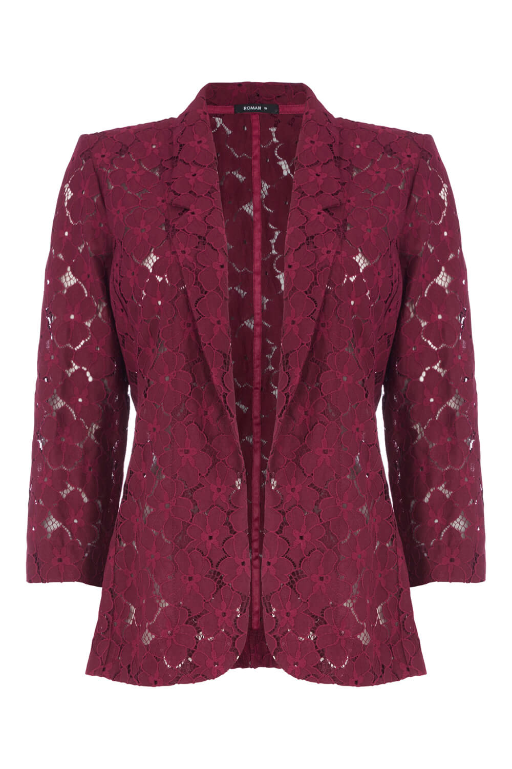 Burgundy 2025 lace jacket