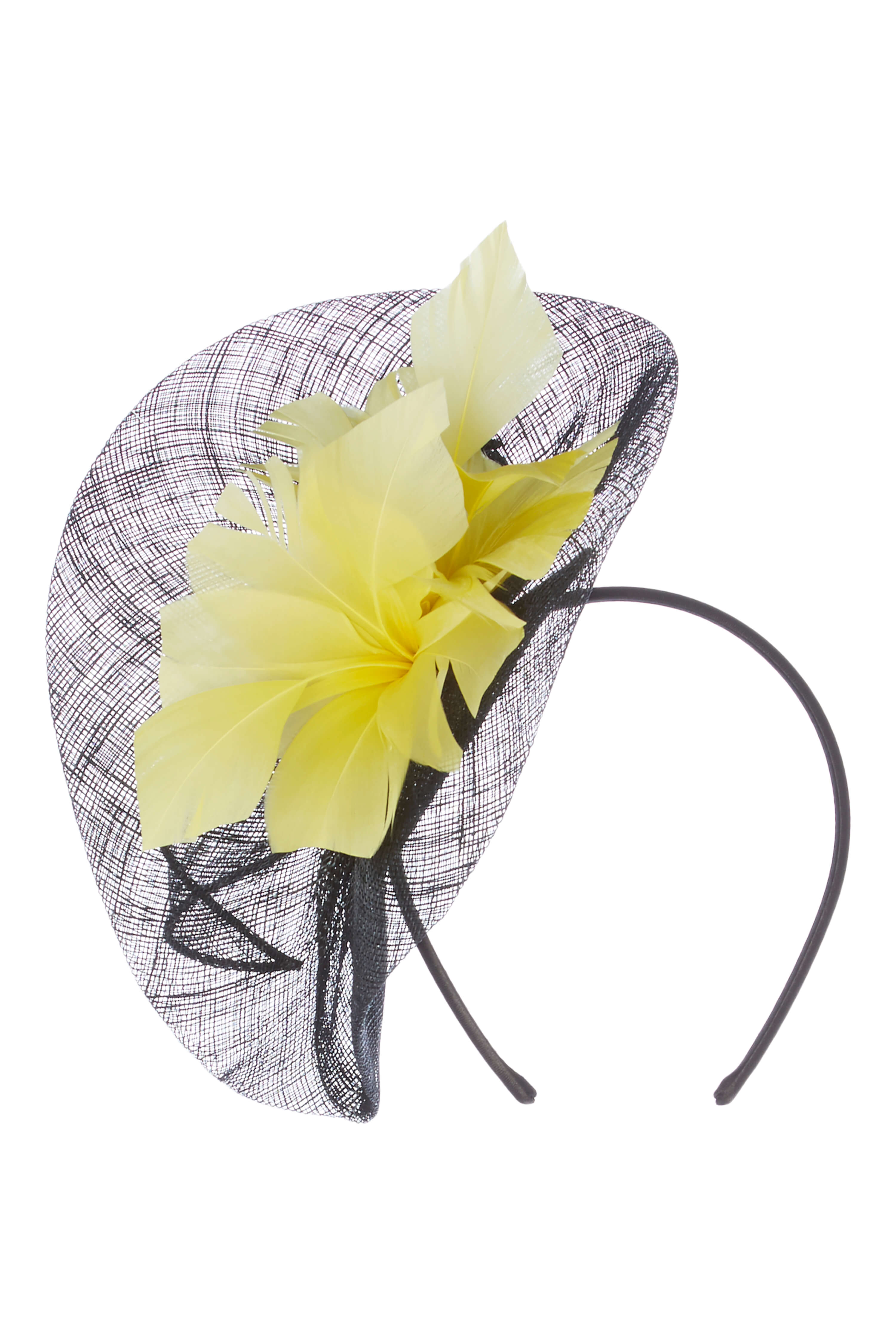 Yellow Flower Veil Headband, Image 2 of 2