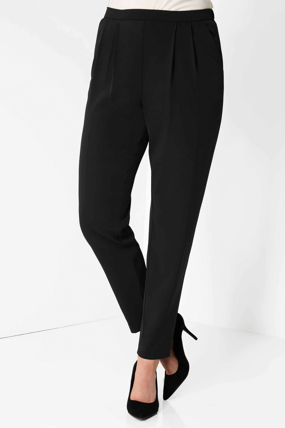 Aggregate 60+ black jersey trousers - in.cdgdbentre