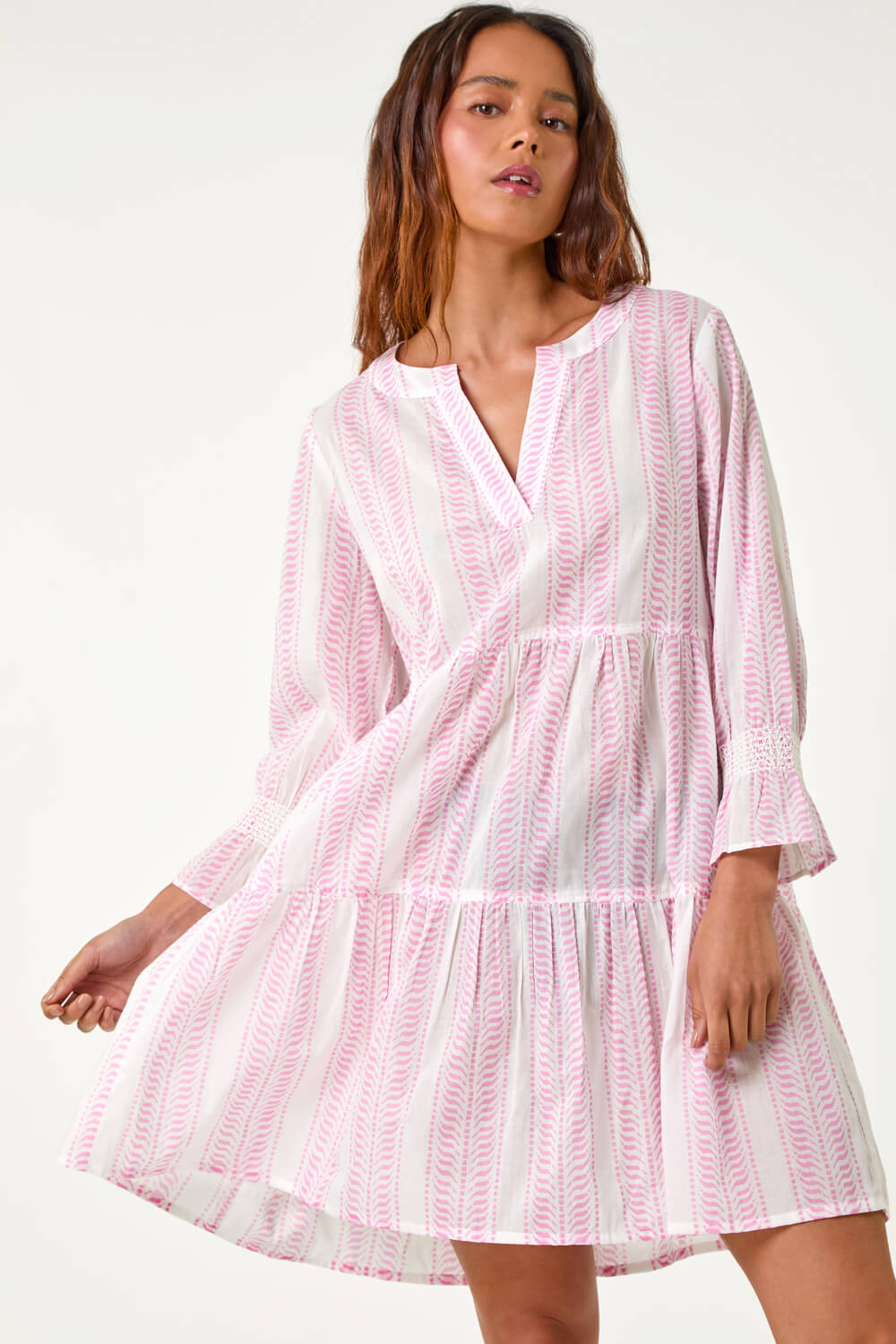 pink dress with shawl Gia Beaded Shawl Dress