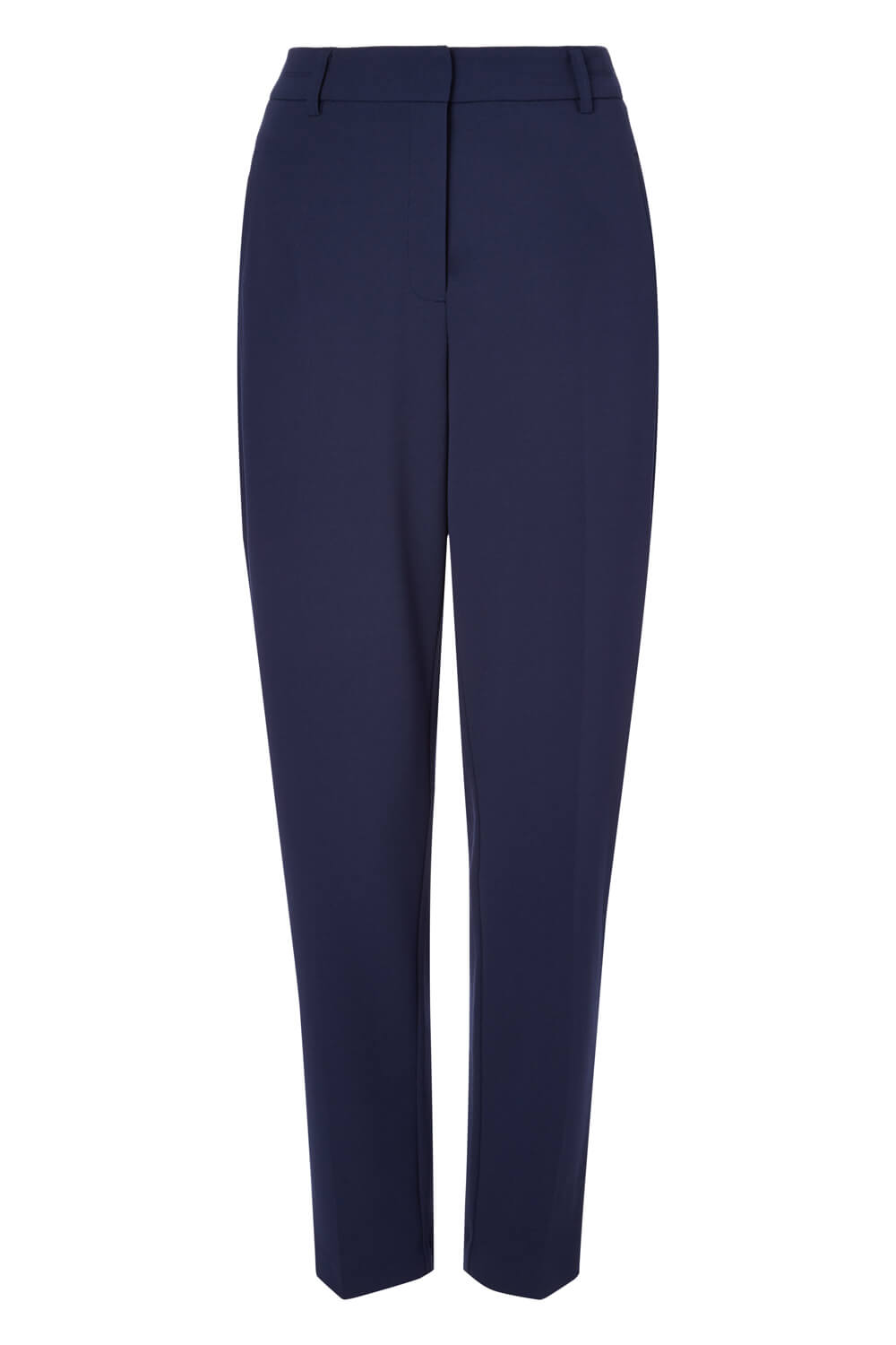 Navy  Tailored Pleated Trouser, Image 5 of 5