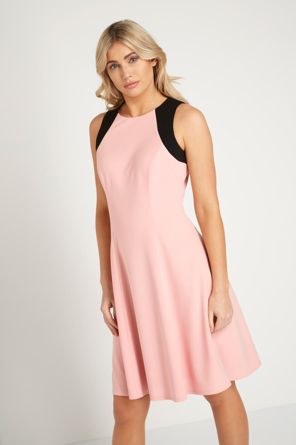 roman pink dress