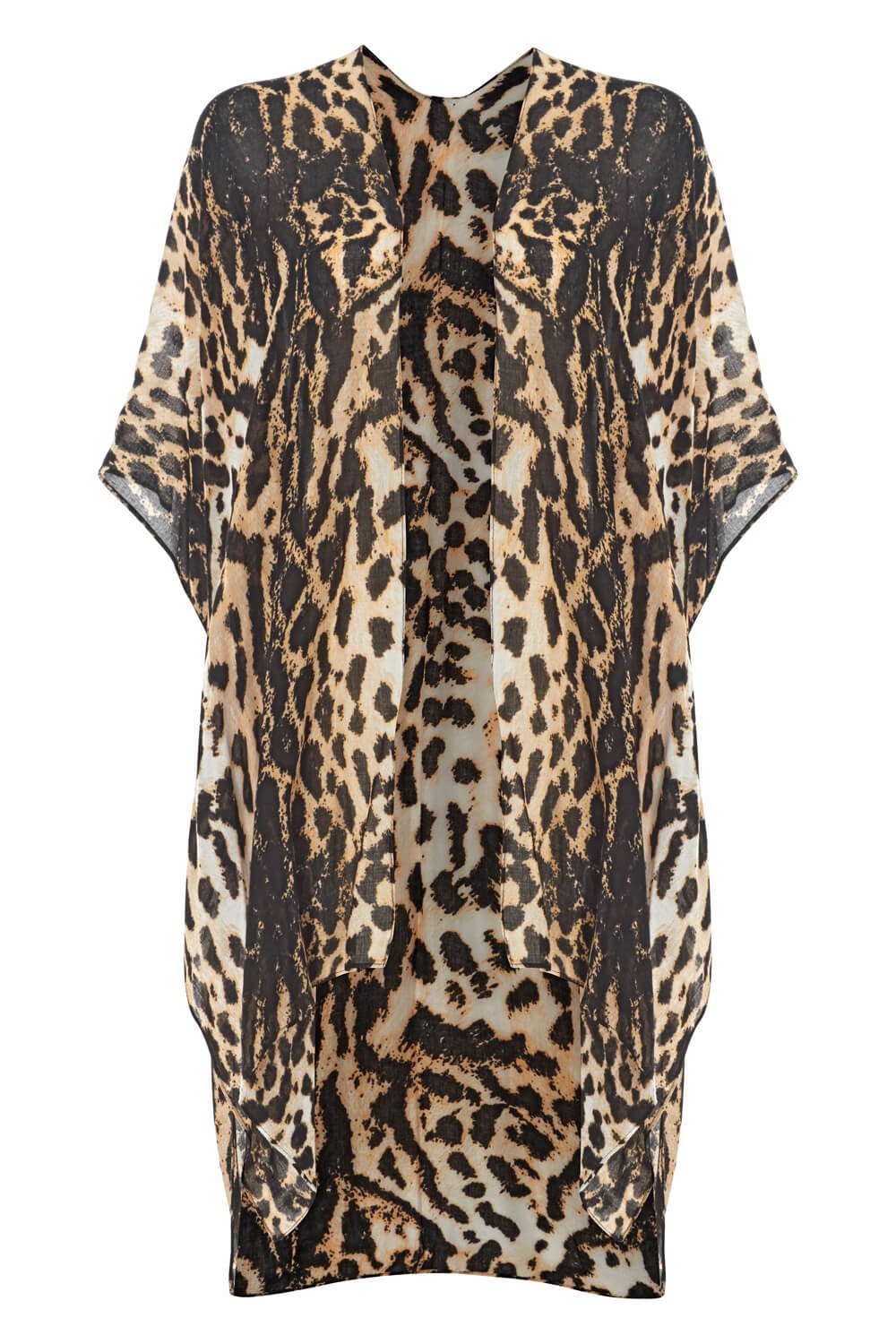 tiger print kaftan