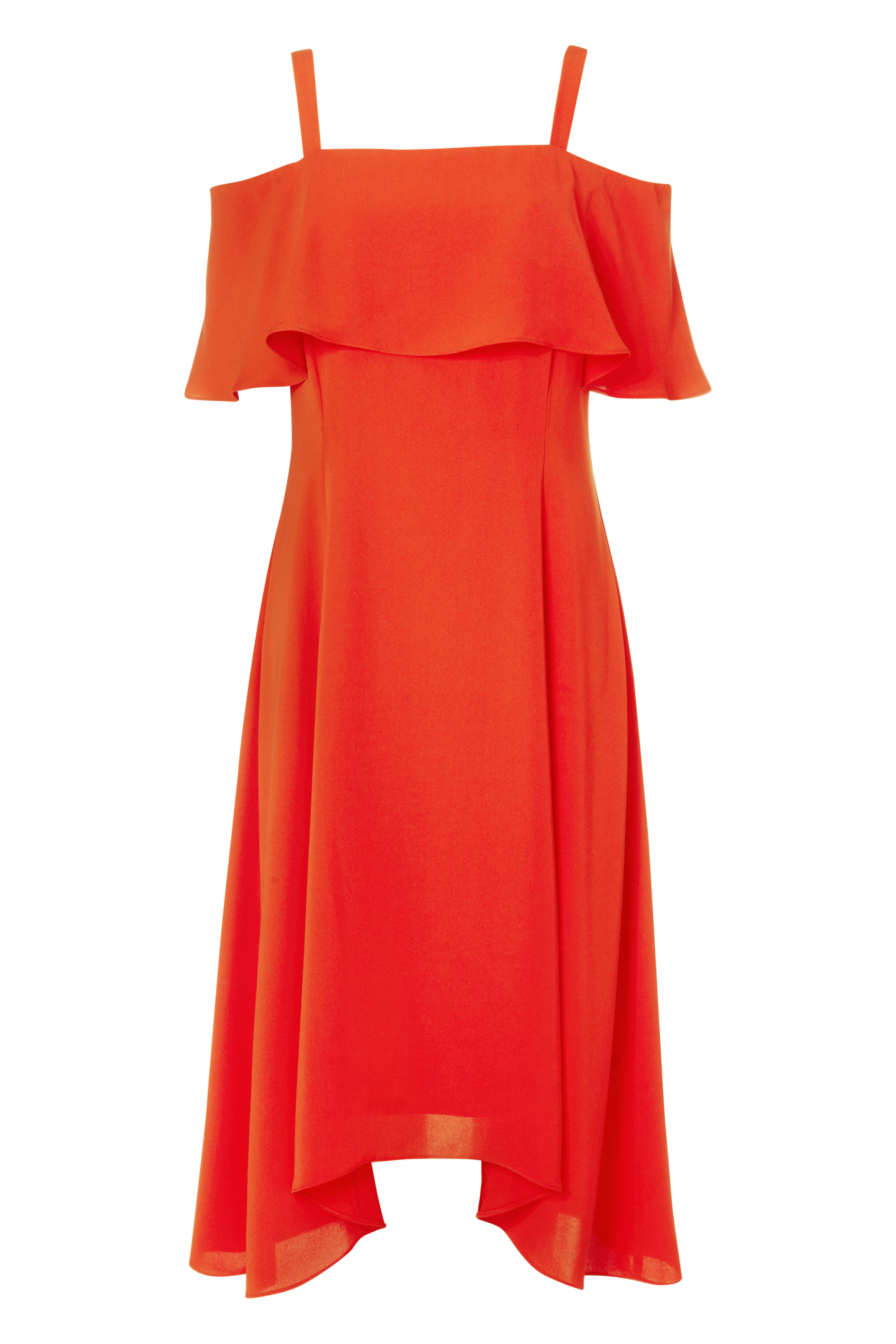 roman originals orange dress