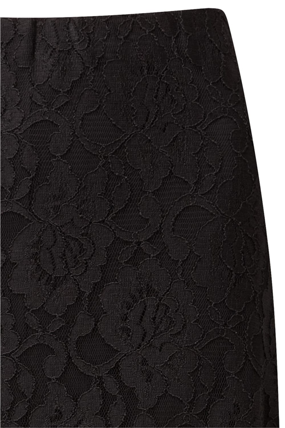 black godet skirt