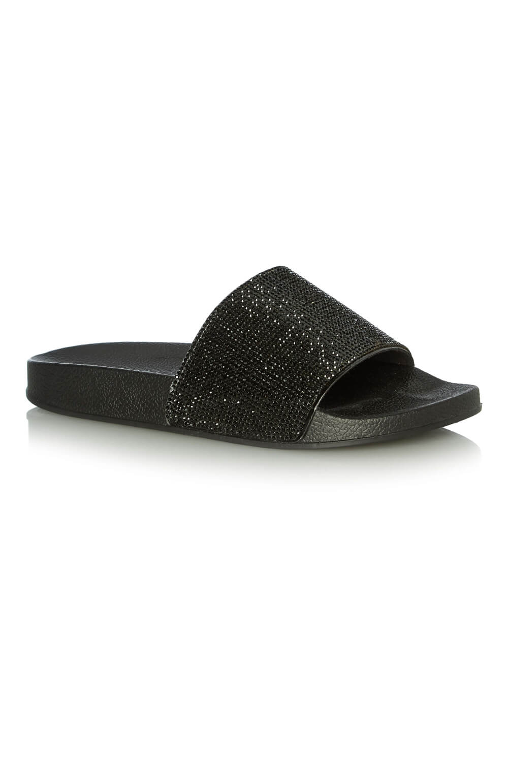 Diamante on sale slider sandals