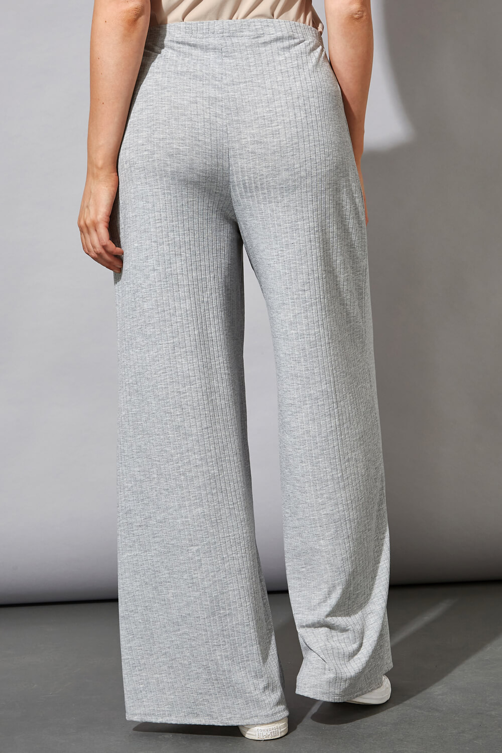 Grey Wide Leg Lounge Trousers, Image 2 of 4