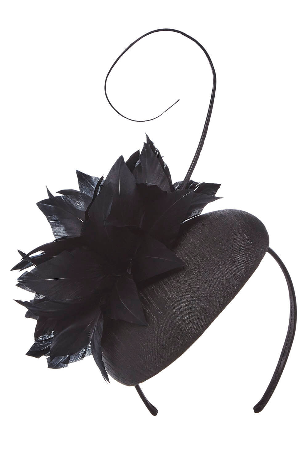Feather and Quill Pillbox Fascinator