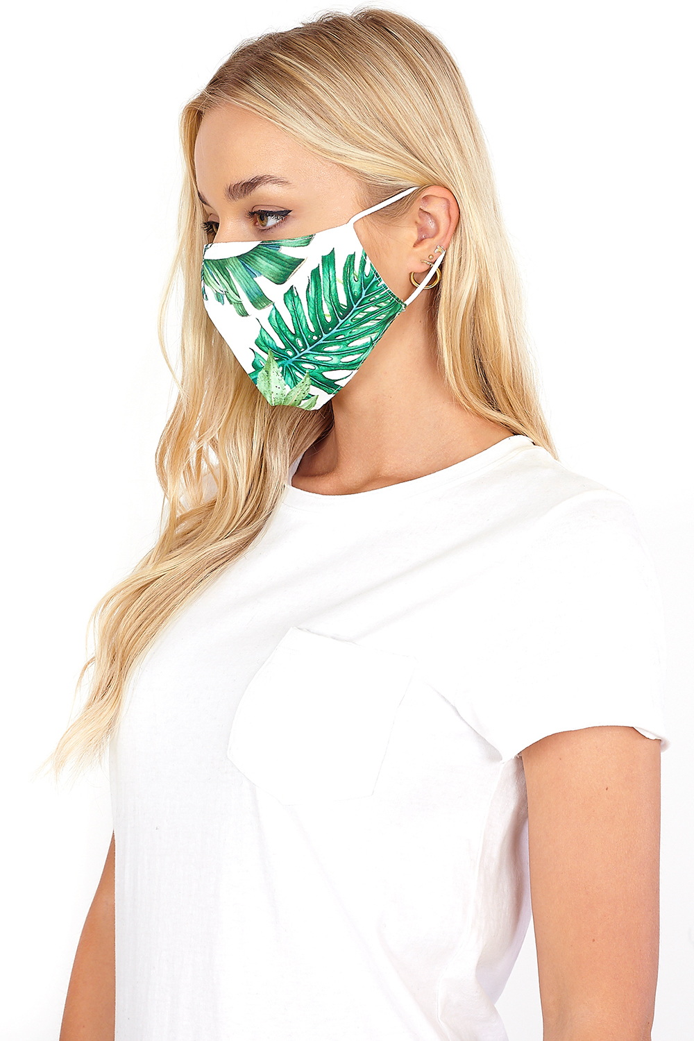 Tropical Print Fast Drying Fashion Face Mask