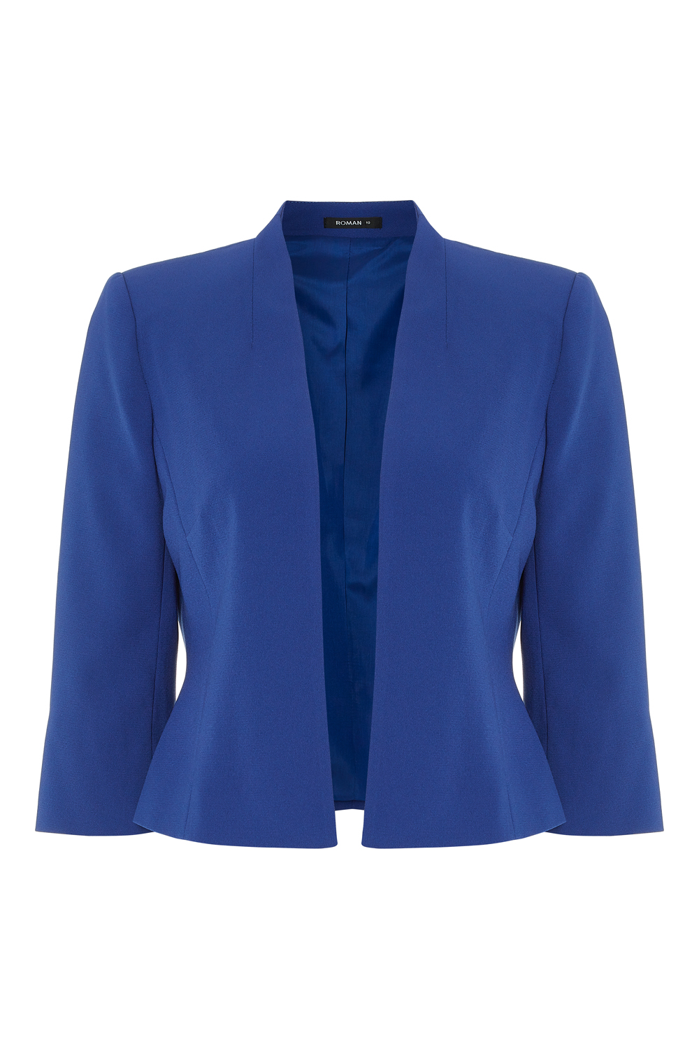Royal Blue 3/4 Sleeve Rochette Jacket, Image 4 of 4